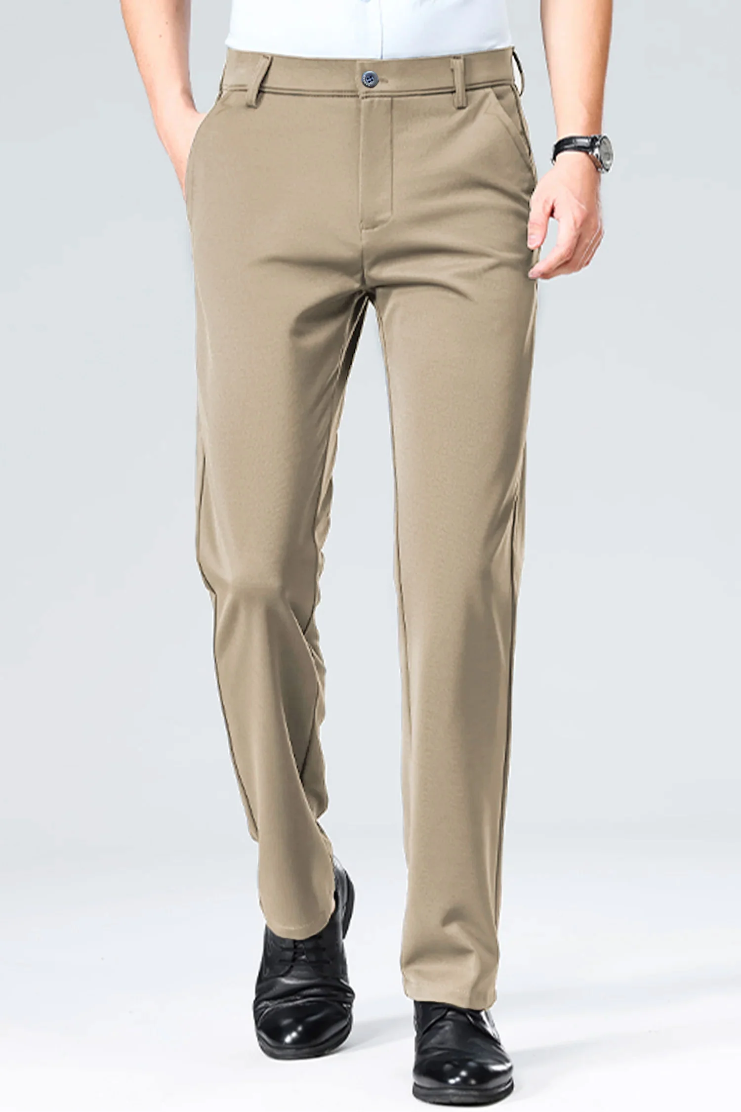 Finely Love Sleek Fit Office Wear Cotton Pant - Image 14
