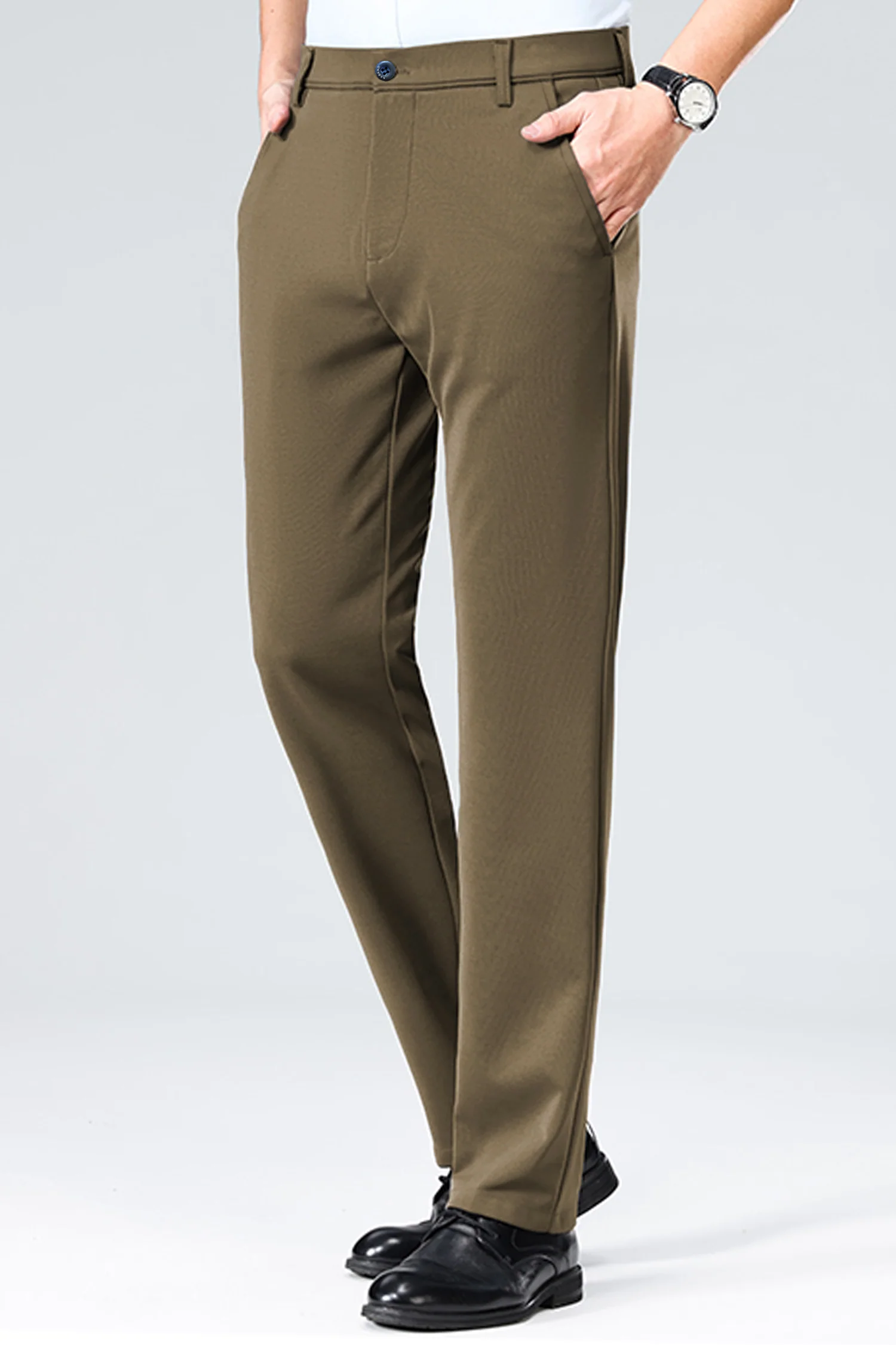 Finely Love Executive Slim fit Cotton Pant - Image 8