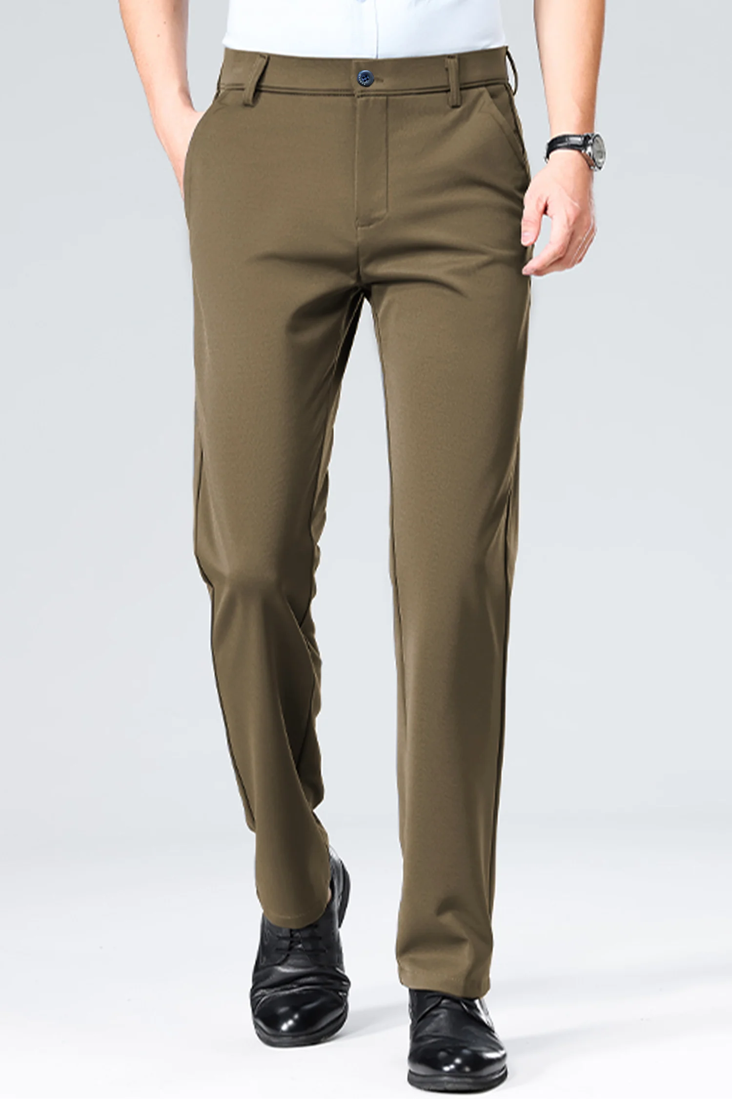 Finely Love Executive Slim fit Cotton Pant - Image 10