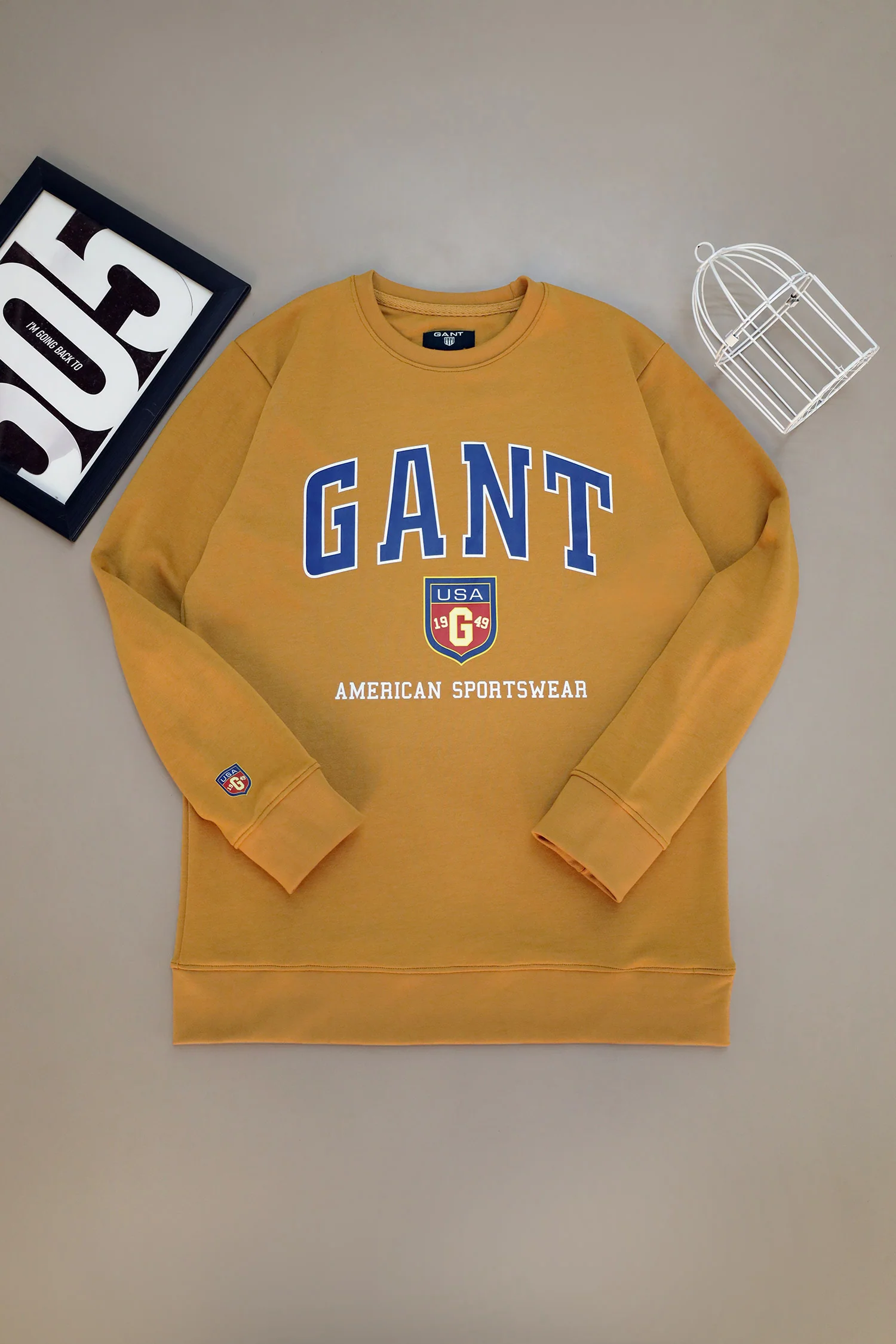 Gant Graphic TurtleNeck Imported Men's Sweatshirt - Image 3