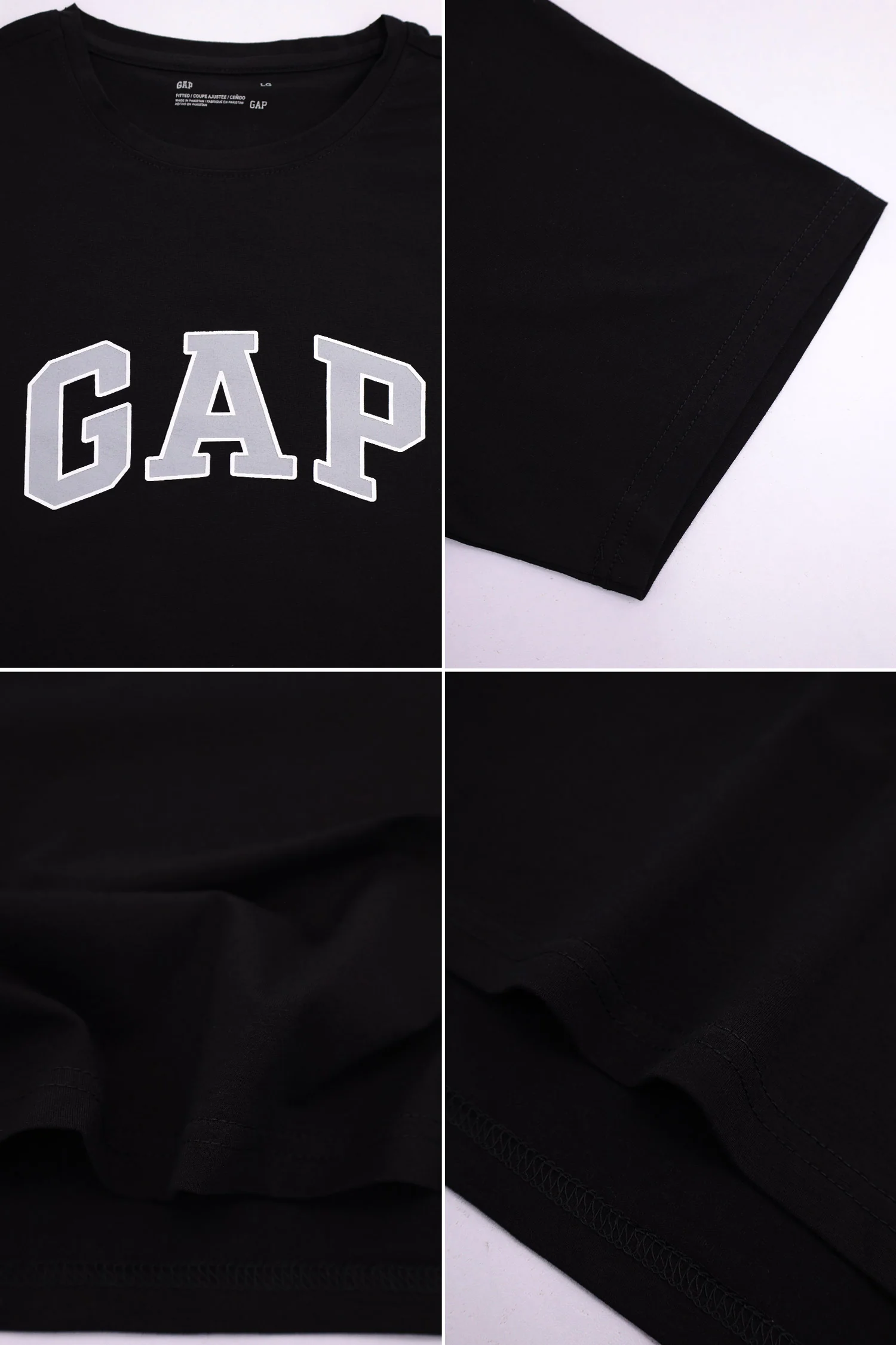 Gap Arch Logo Design Men's Tee In Black - Image 3