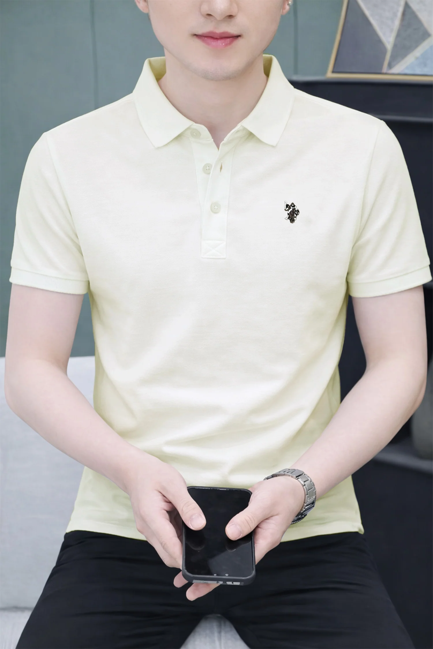 U.S. Polo Assn Modern Craft Men's Polo Shirt - Image 10