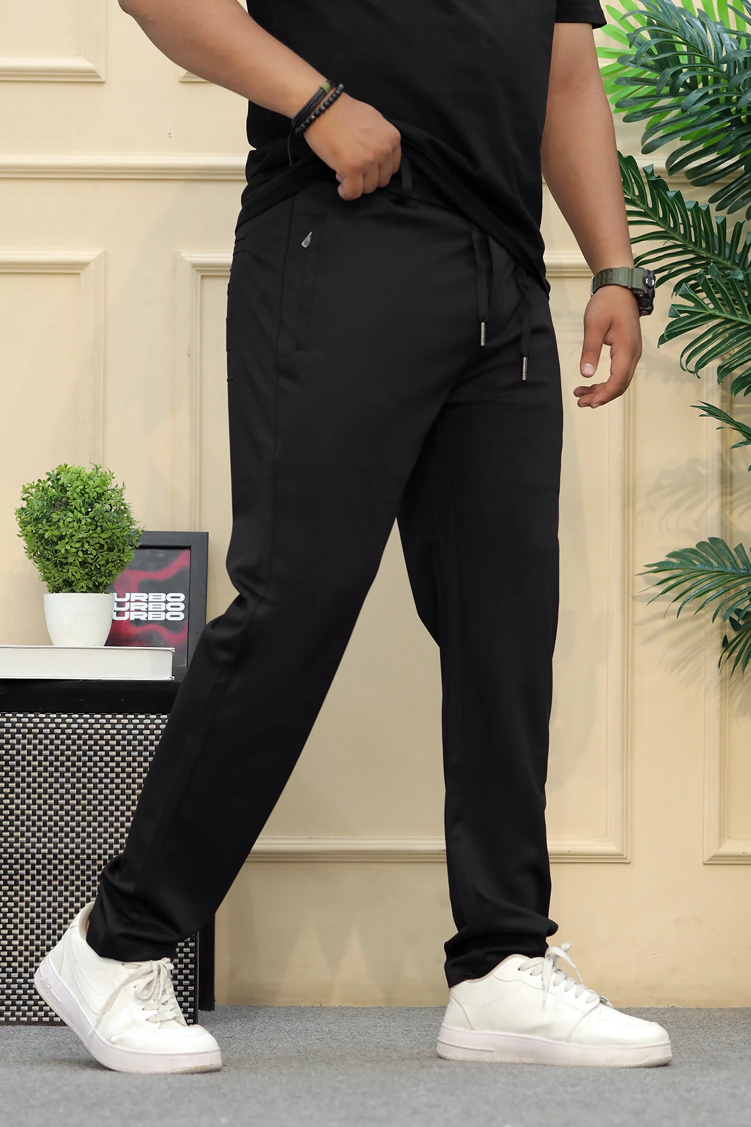 Gcci Casual Lightweight Imported Slim-Fit Trouser - Image 14