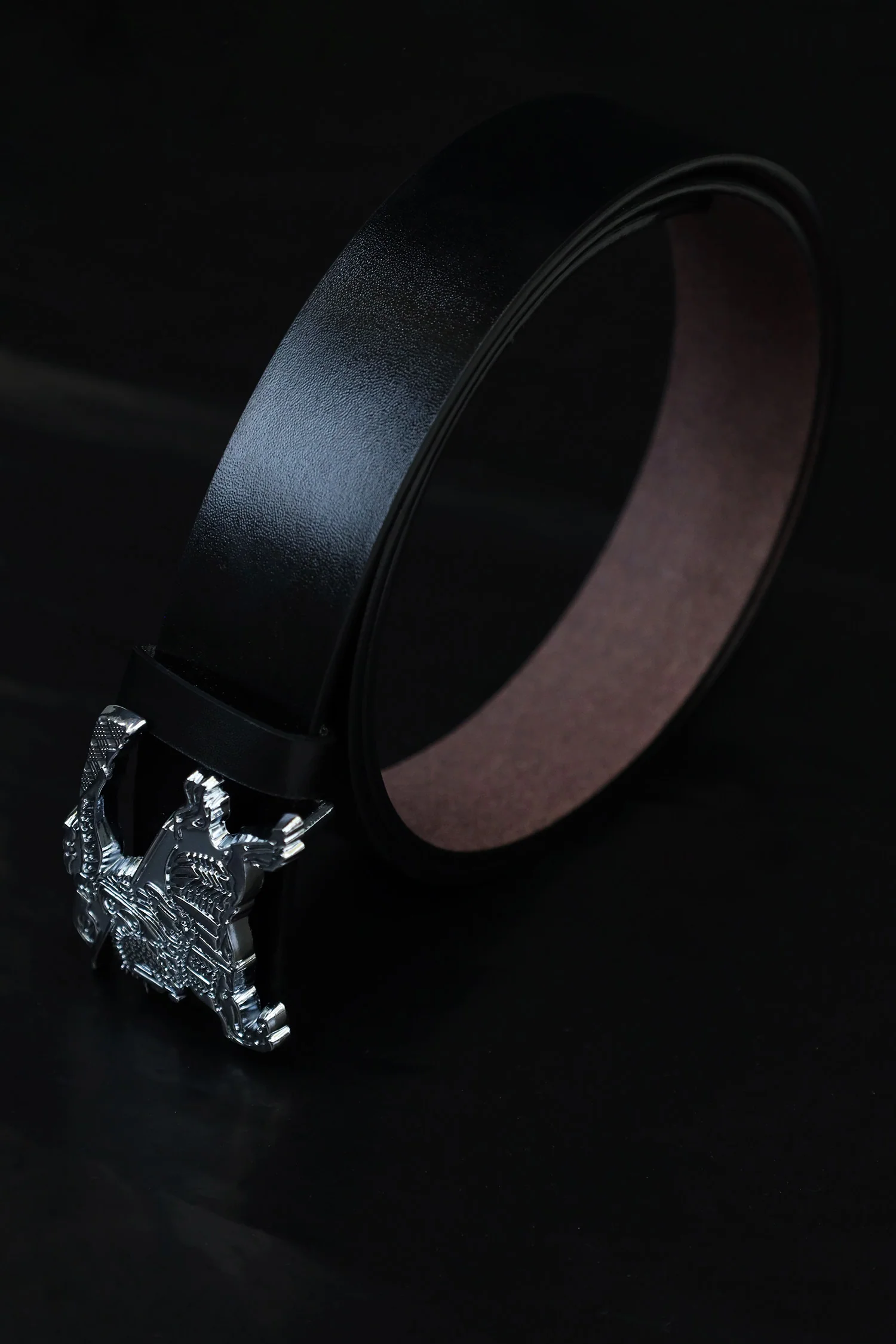 Burbrry Metal Alloy Automatic Buckle Branded Belt - Image 3