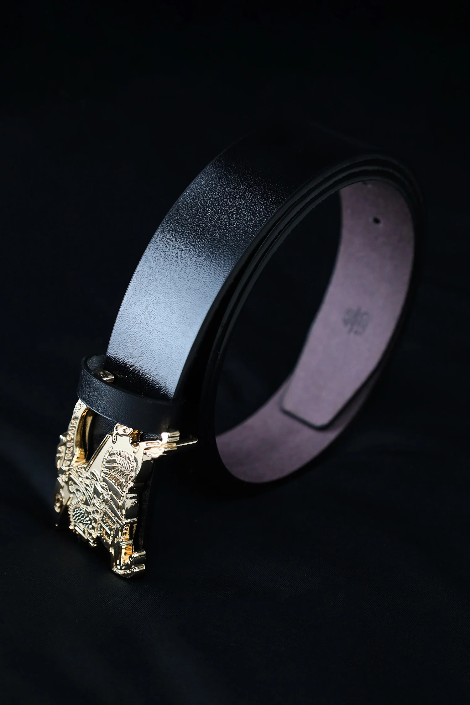 Burbrry Metal Alloy Automatic Buckle Branded Belt - Image 7