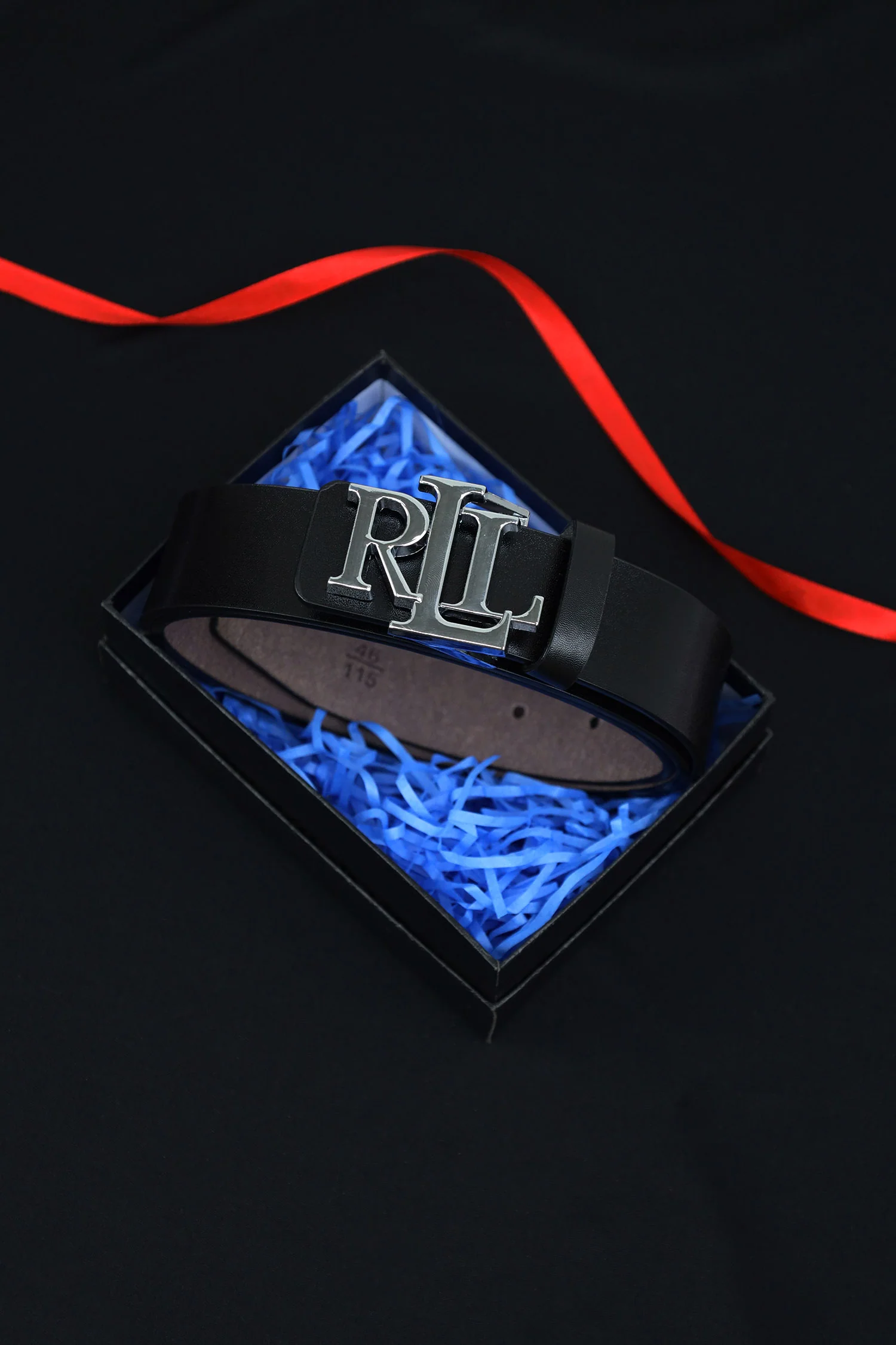 RaPH Luren Metal Alloy Automatic Buckle Branded Belt - Image 8
