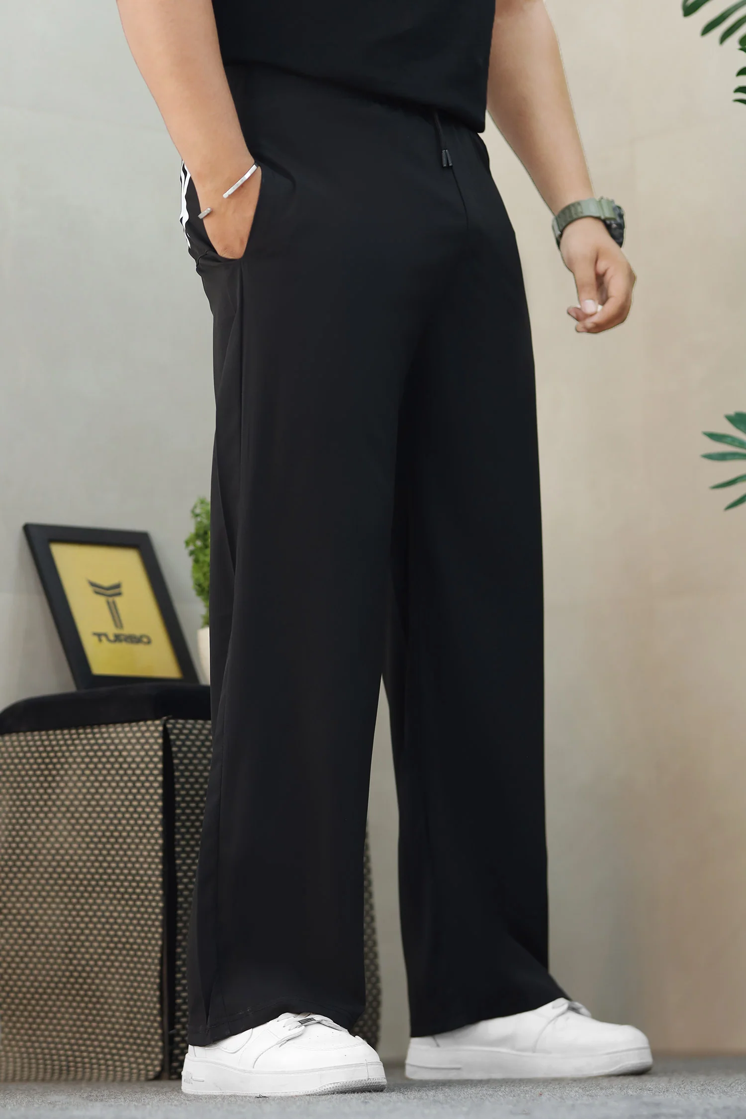 Gym Shrk Built Different Loose Bottom Trouser - Image 11