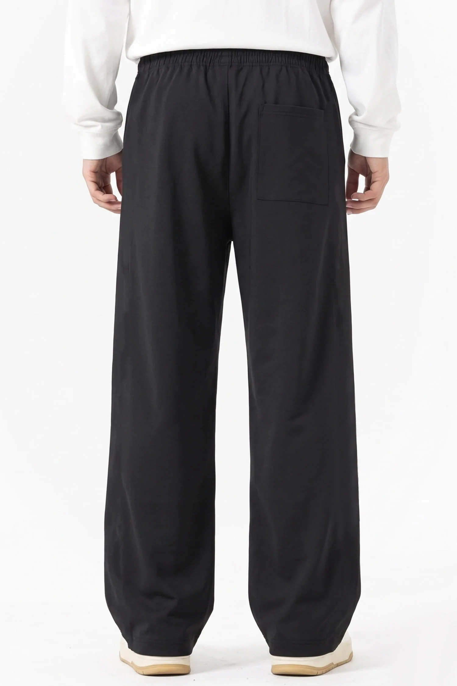 Gym Shrk Contrastline Loose Bottom Trouser - Image 6