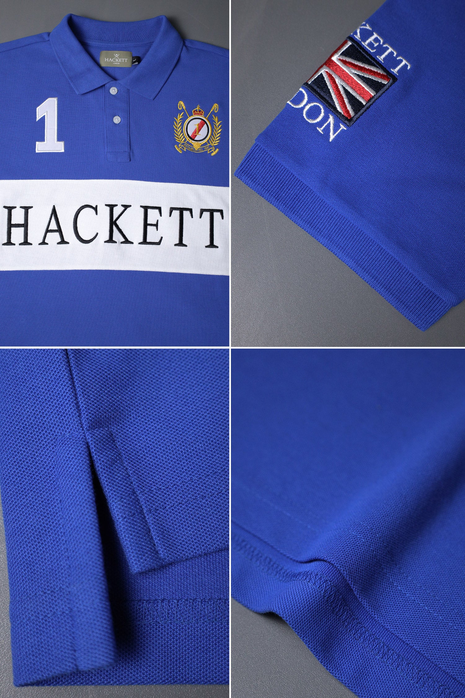 Hcket Classic Fit Men's Polo Shirt - Image 6