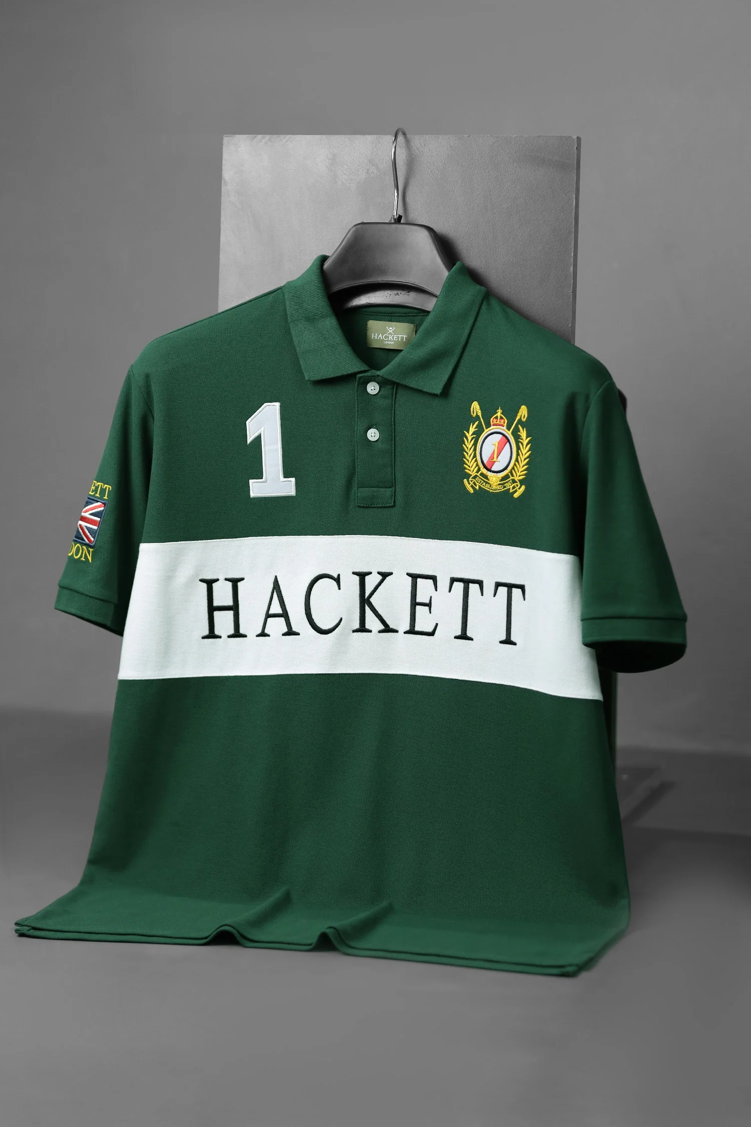 Hcket Classic Fit Men's Polo Shirt - Image 8