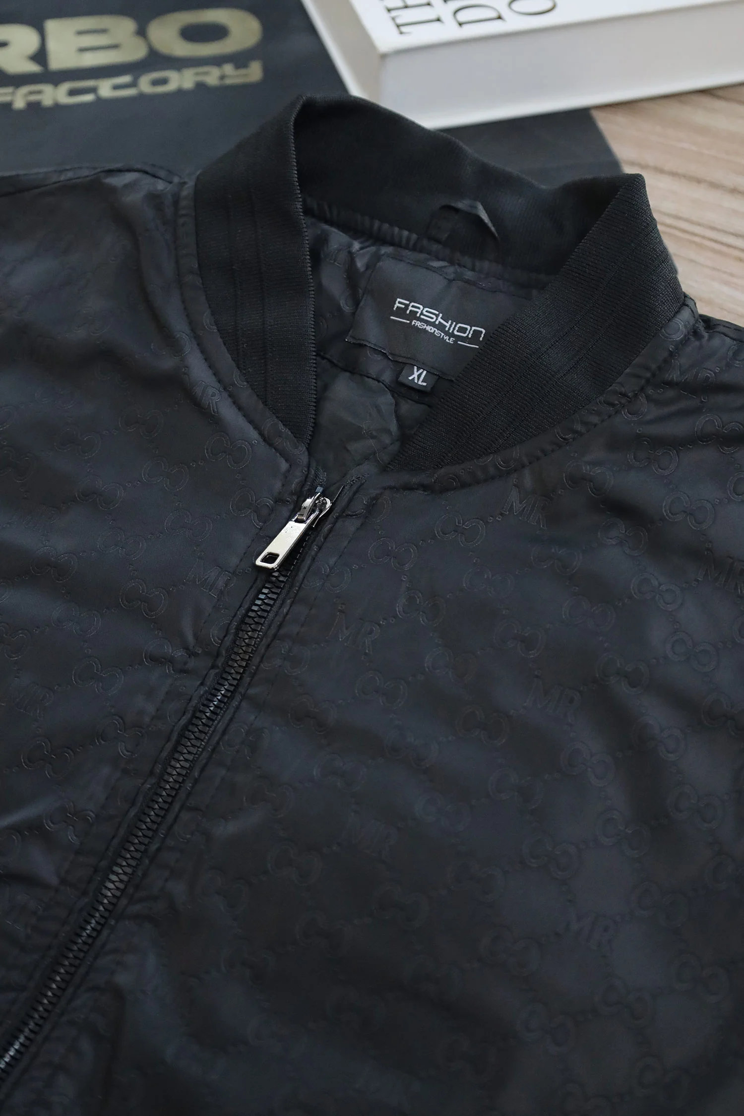 Hexagon Printing Imported Light Weight Jacket - Image 11