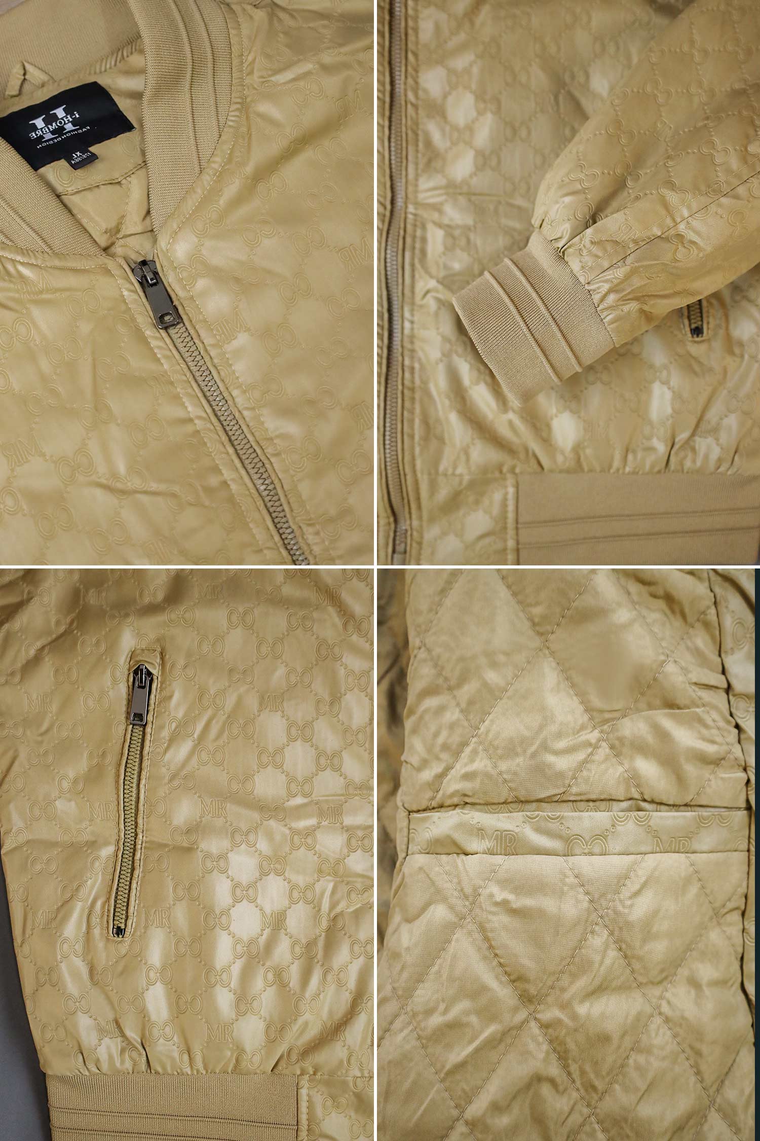 Hexagon Printing Imported Light Weight Jacket - Image 4