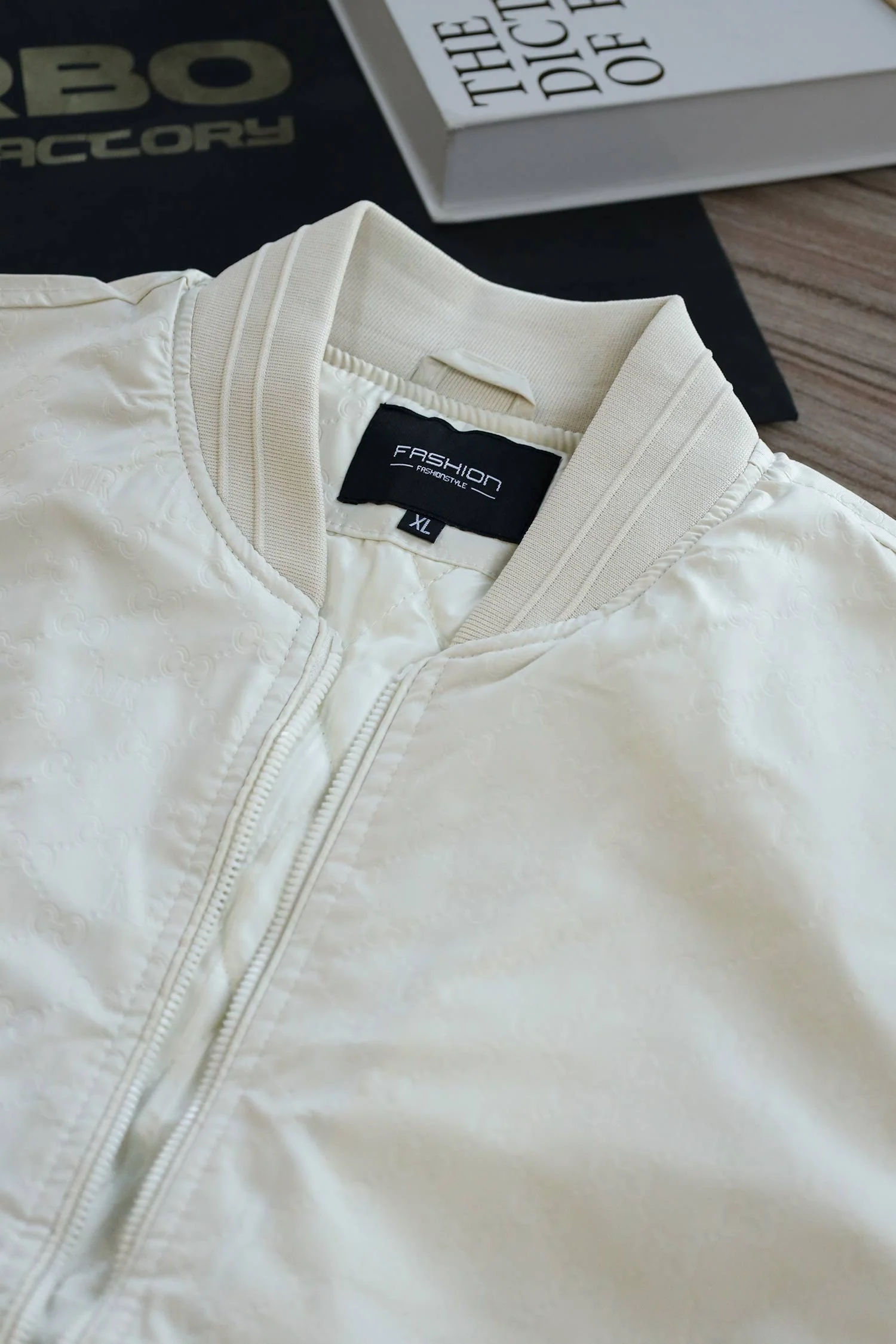 Hexagon Printing Imported Light Weight Jacket - Image 7