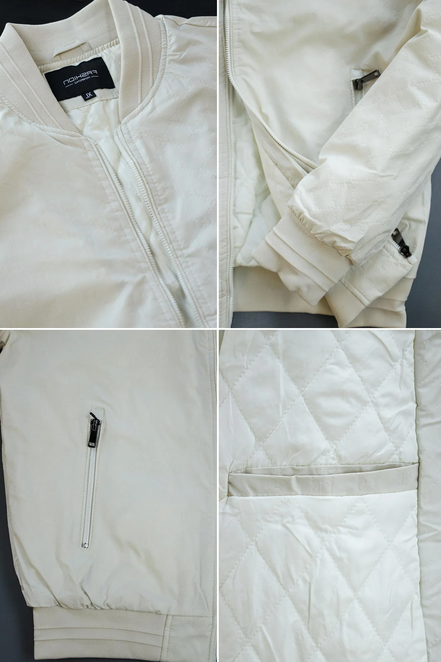 Hexagon Printing Imported Light Weight Jacket - Image 8