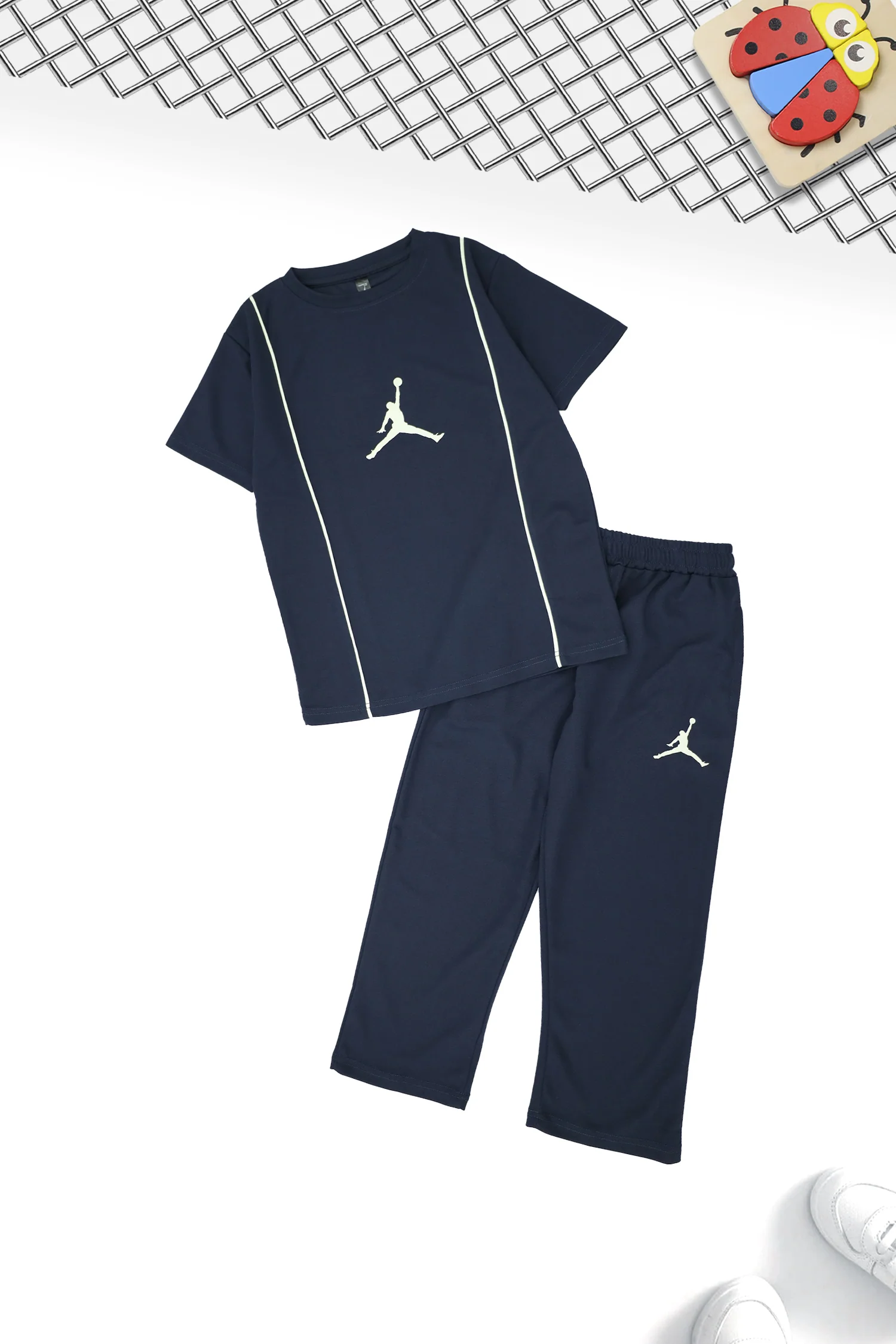Jrdn Air Iconic Style Younger Kids Co-Ord Set - Image 11
