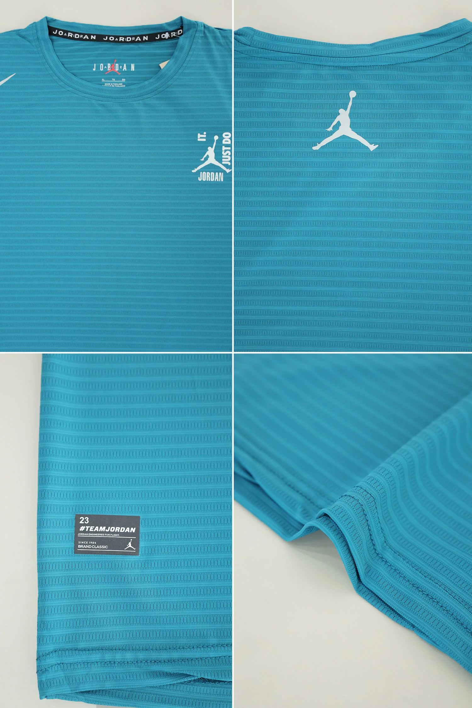 Jrdn Air Jst do it Textured Mesh Dry-Fit Tee - Image 12