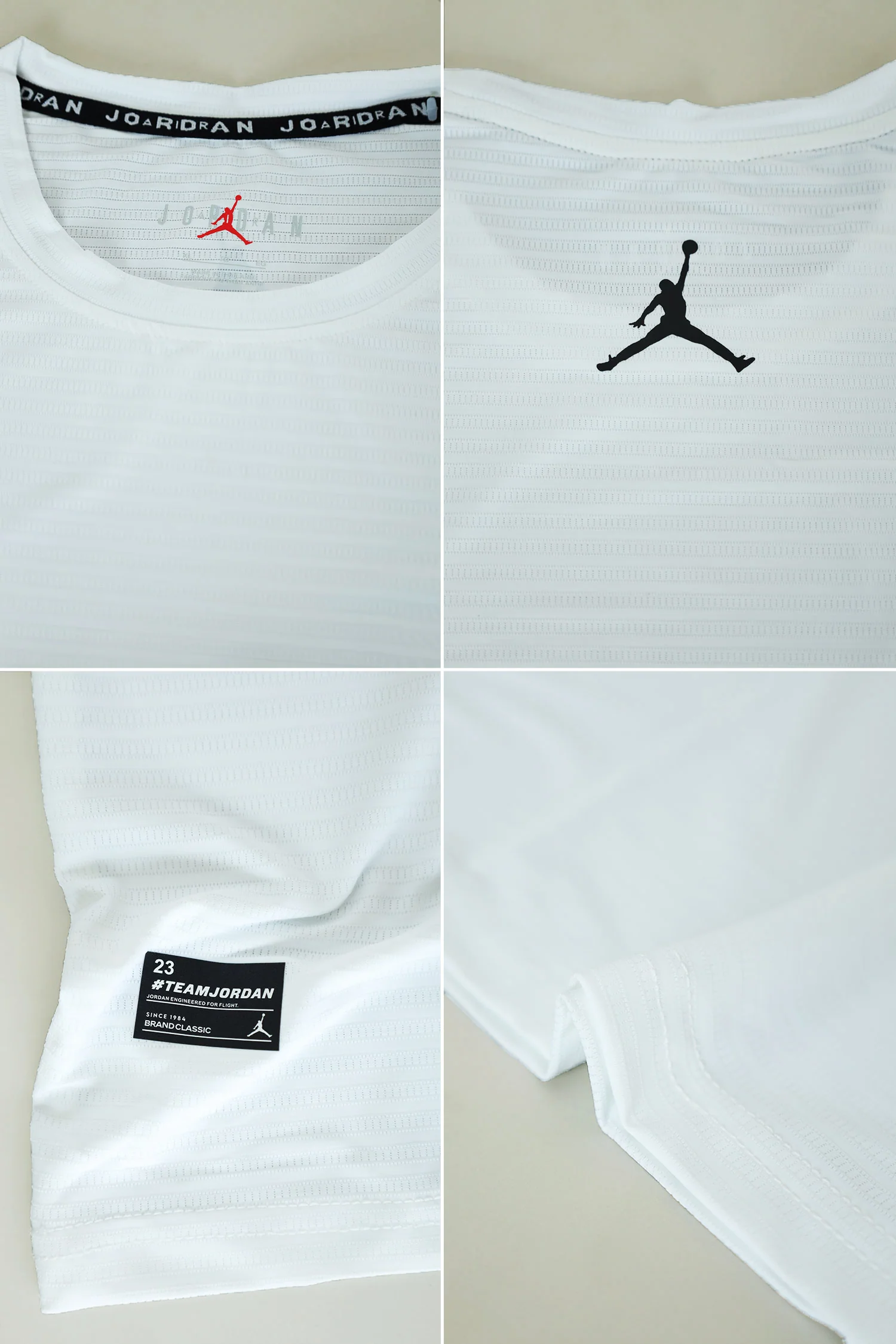 Jrdn Air Jst do it Textured Mesh Dry-Fit Tee - Image 3