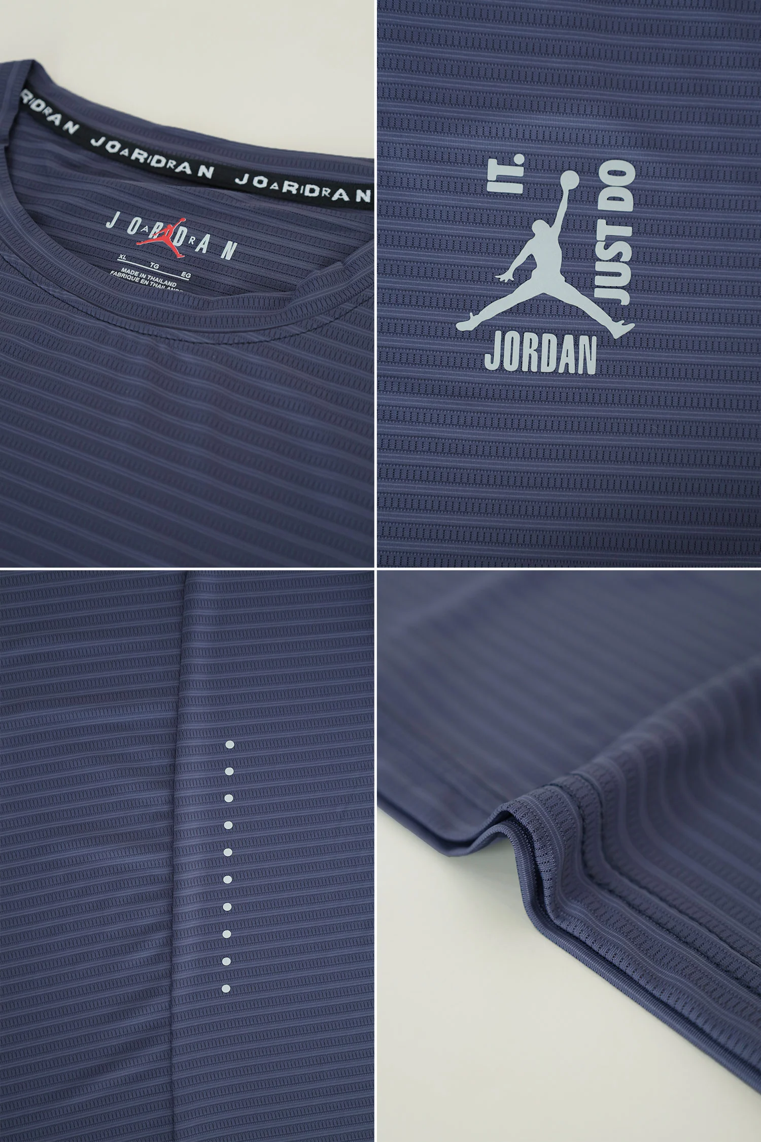 Jrdn Air Jst do it Textured Mesh Dry-Fit Tee - Image 8