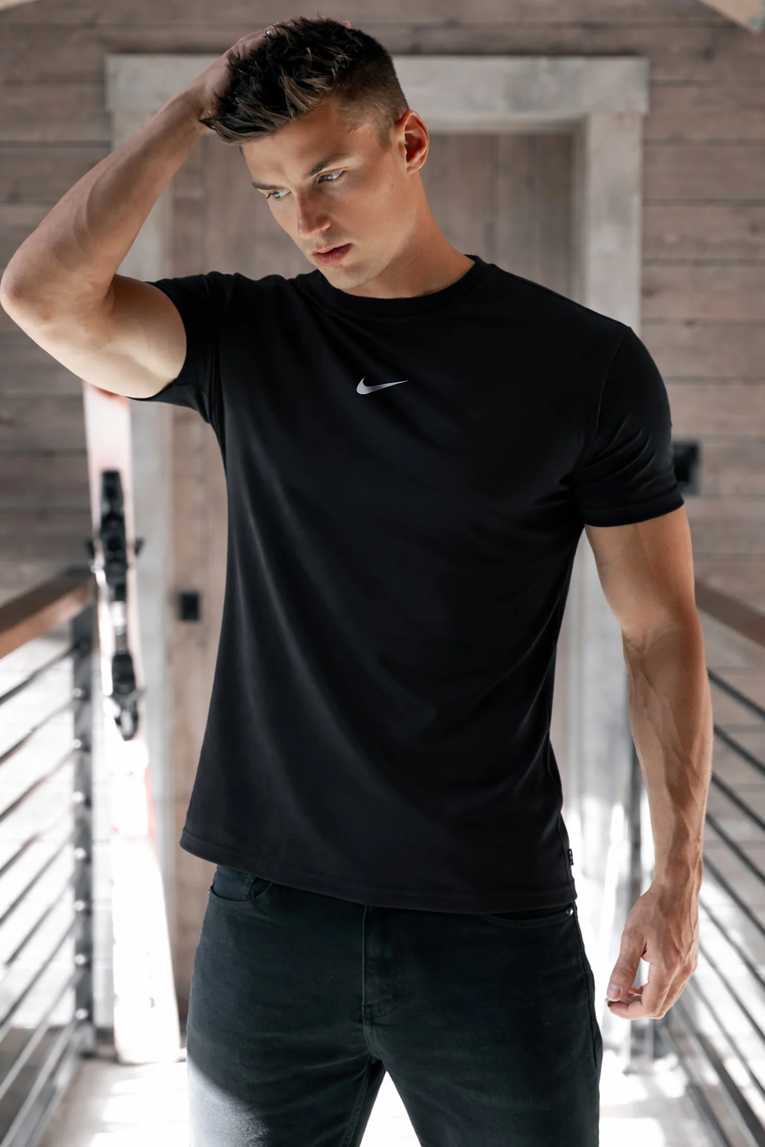 Jrdn Essentials Short-Sleeve Men's Tee - Image 10