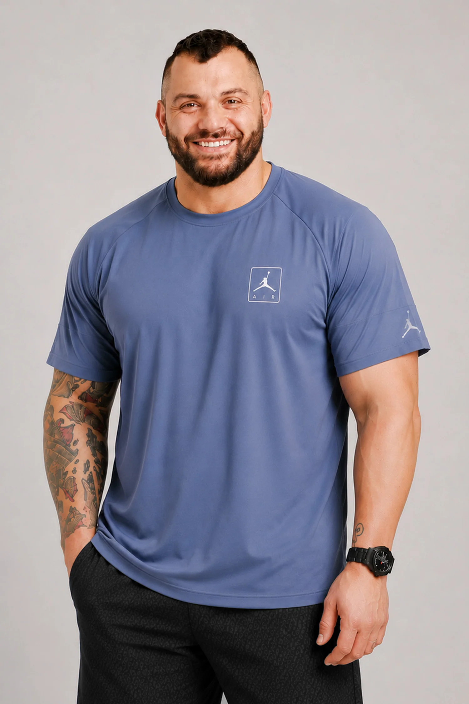 Jrdn Flight Essentials Big & Tall Imp Dry-Fit Tee - Image 4