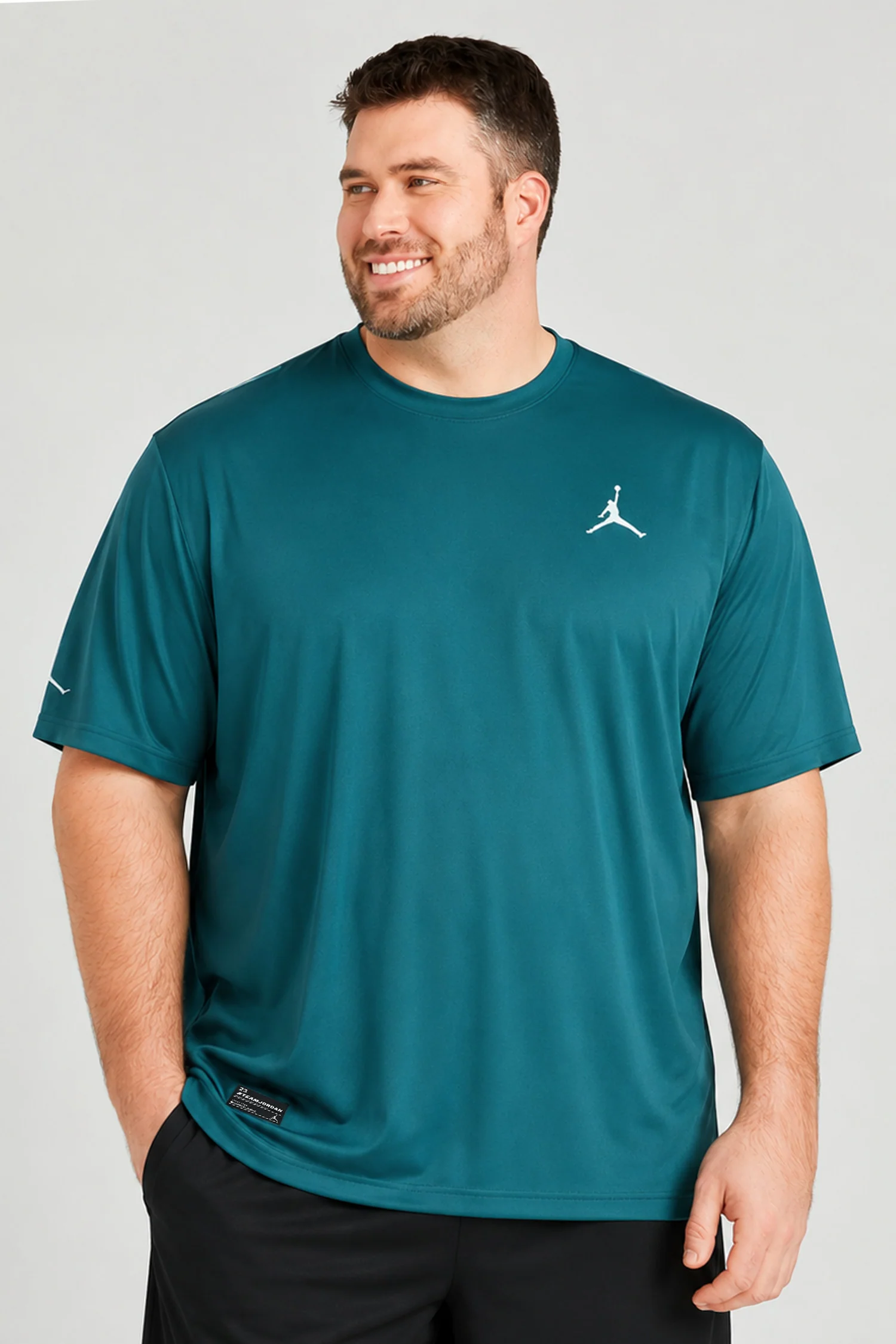 Jrdn Jumpman Logo Style Big & Tall Imp Dry-Fit Tee