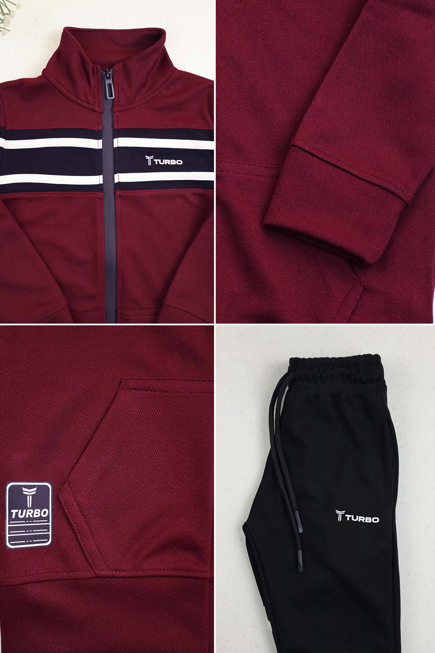Turbo Color-Block Panel Unisex Younger Kids Tracksuit - Image 15