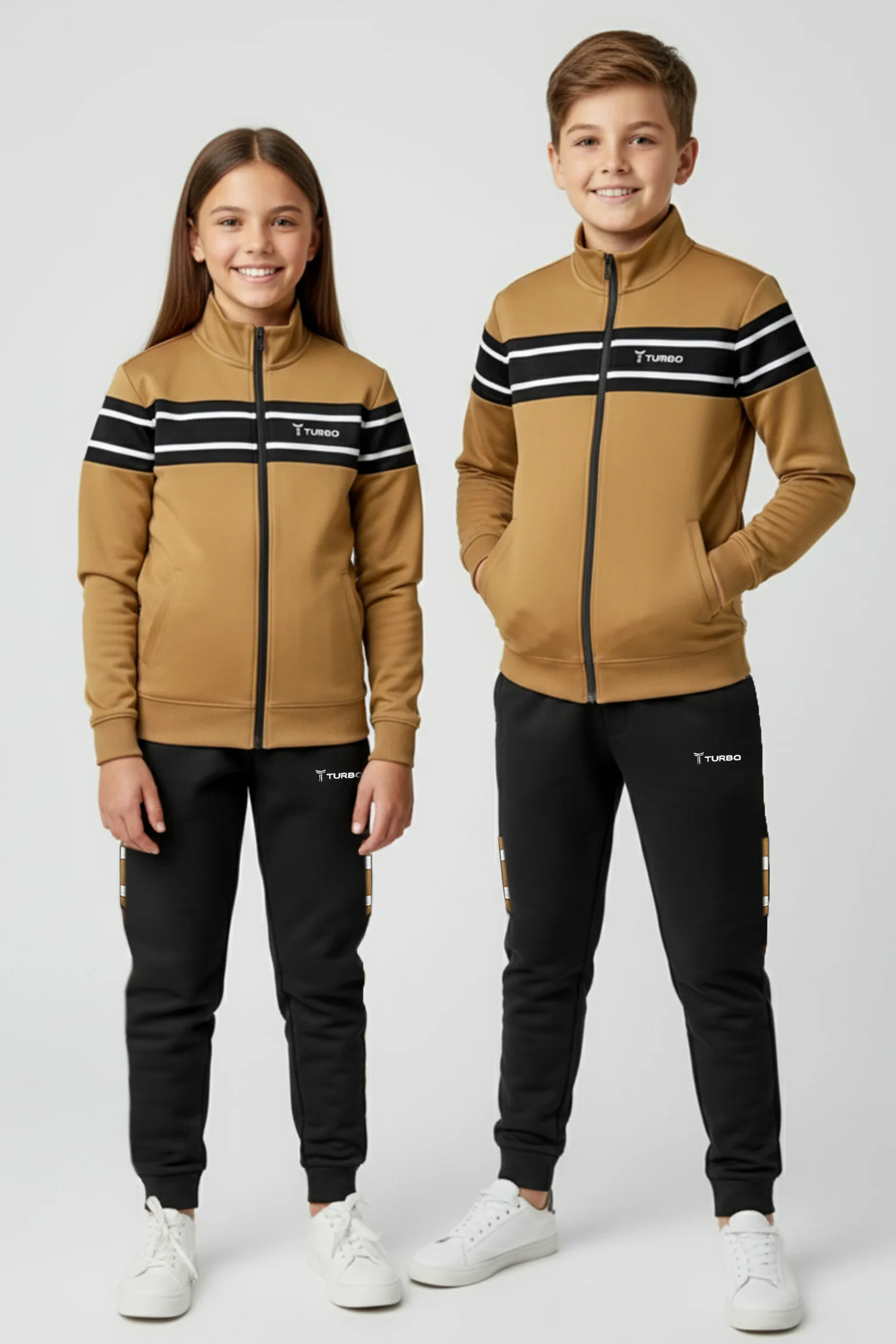 Turbo Color-Block Panel Unisex Younger Kids Tracksuit - Image 16