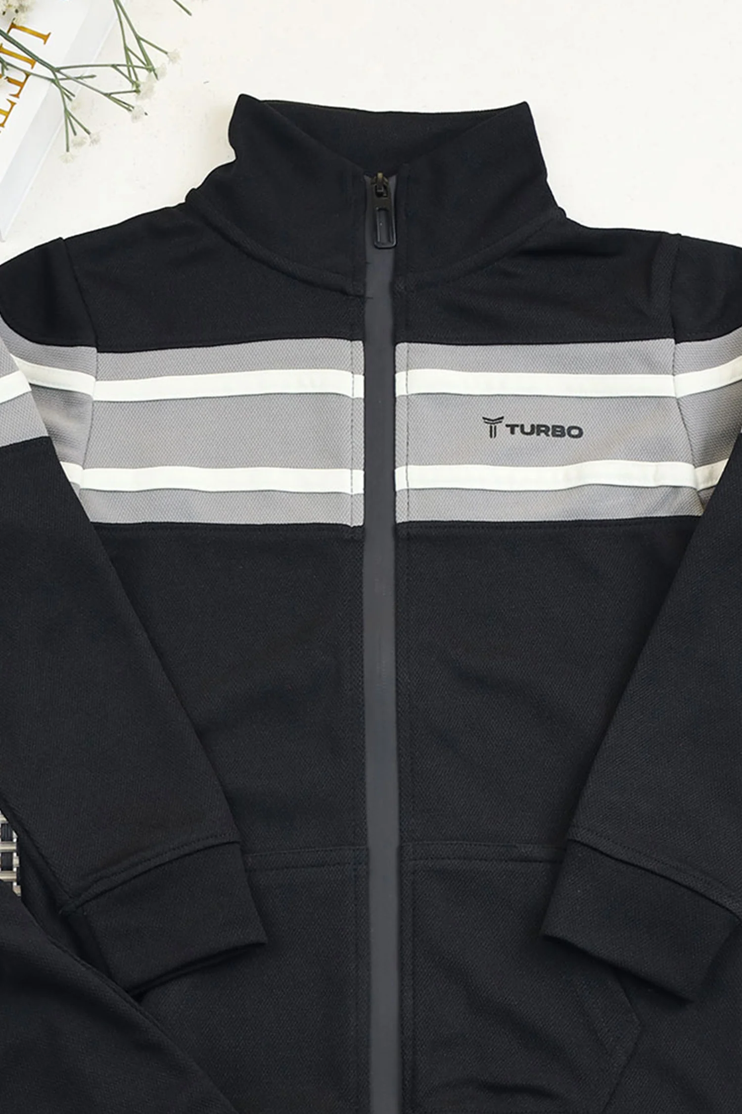 Turbo Color-Block Panel Unisex Younger Kids Tracksuit - Image 4