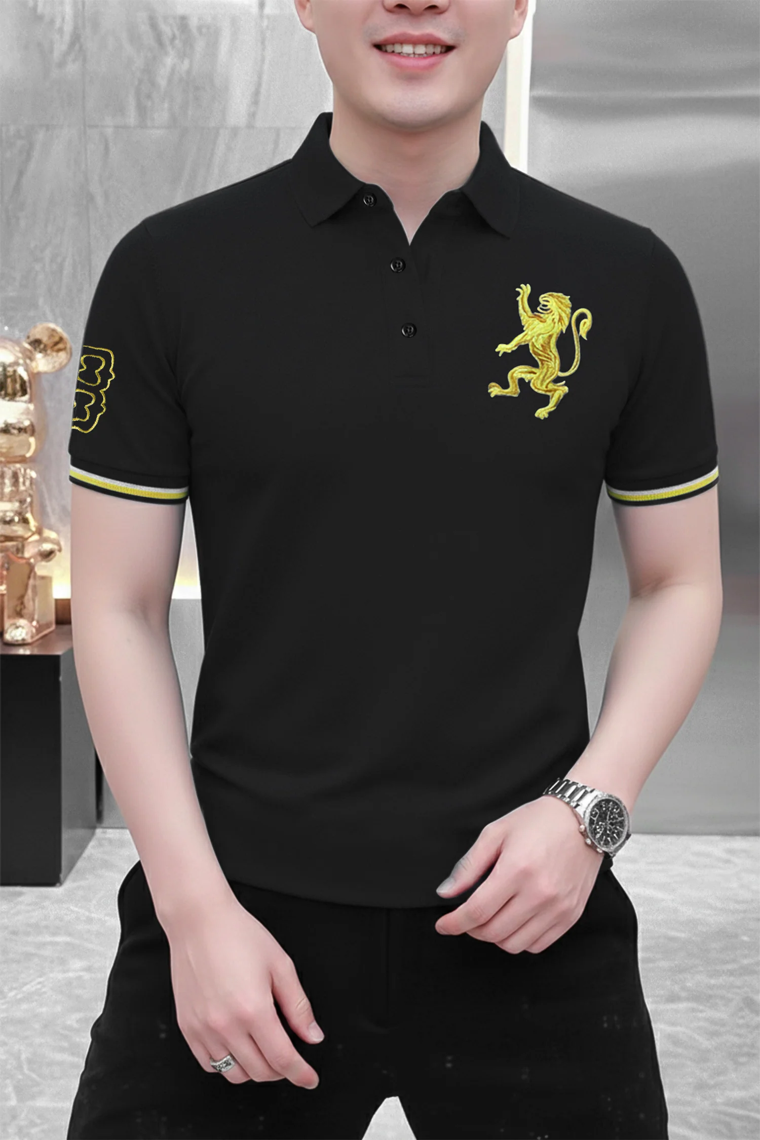 Grdno Modern Prestige Men's Polo Shirt - Image 21