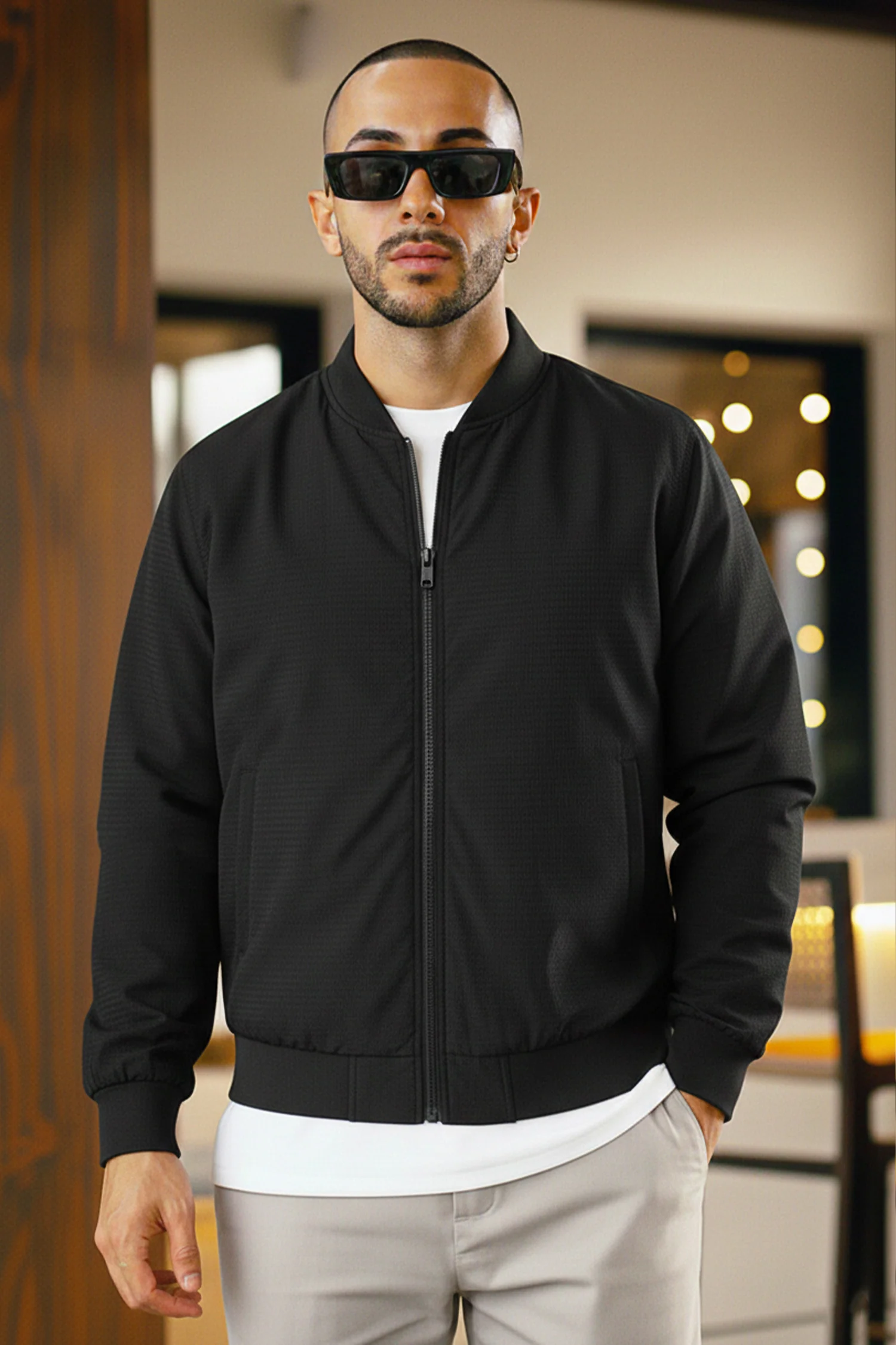 Light Texture Imported Light Weight Jacket - Image 7