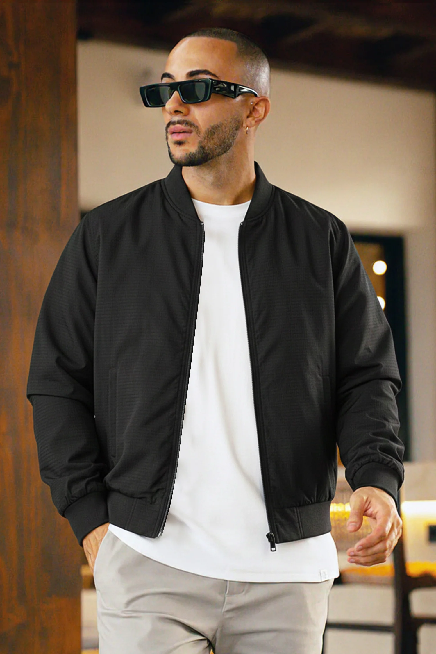 Light Texture Imported Light Weight Jacket - Image 8