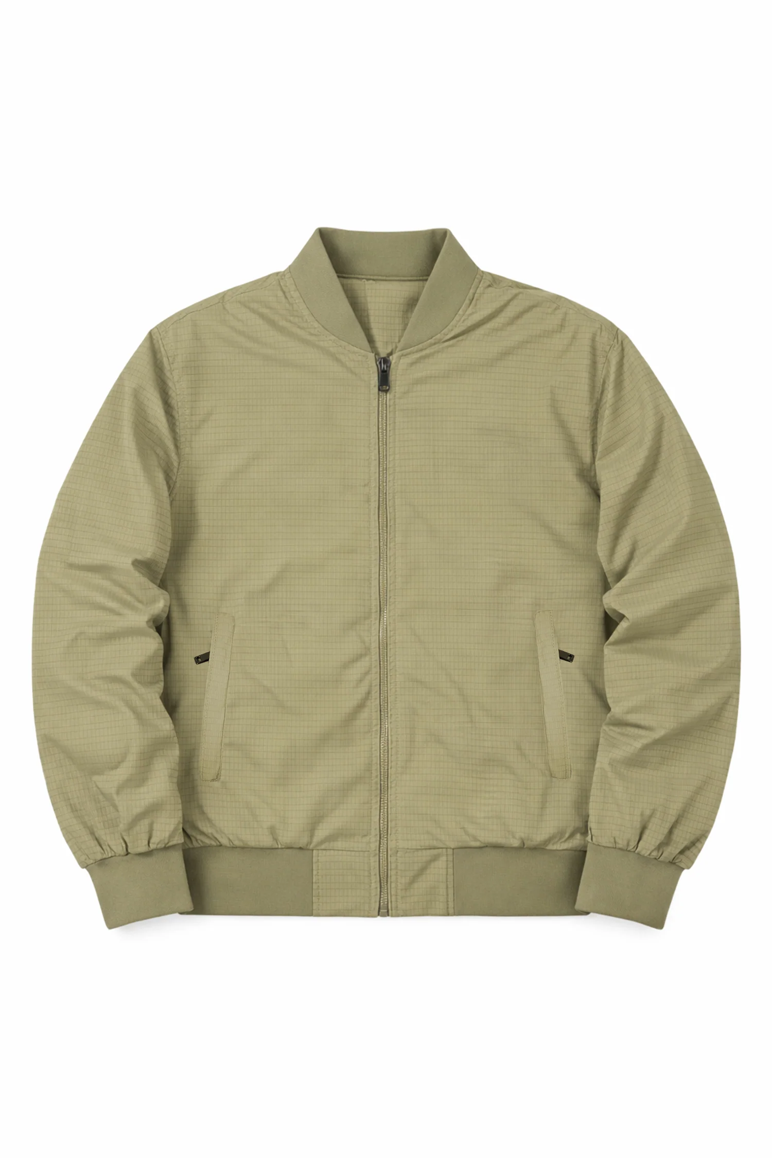 Light Texture Imported Light Weight Jacket In Light Skin - Image 2