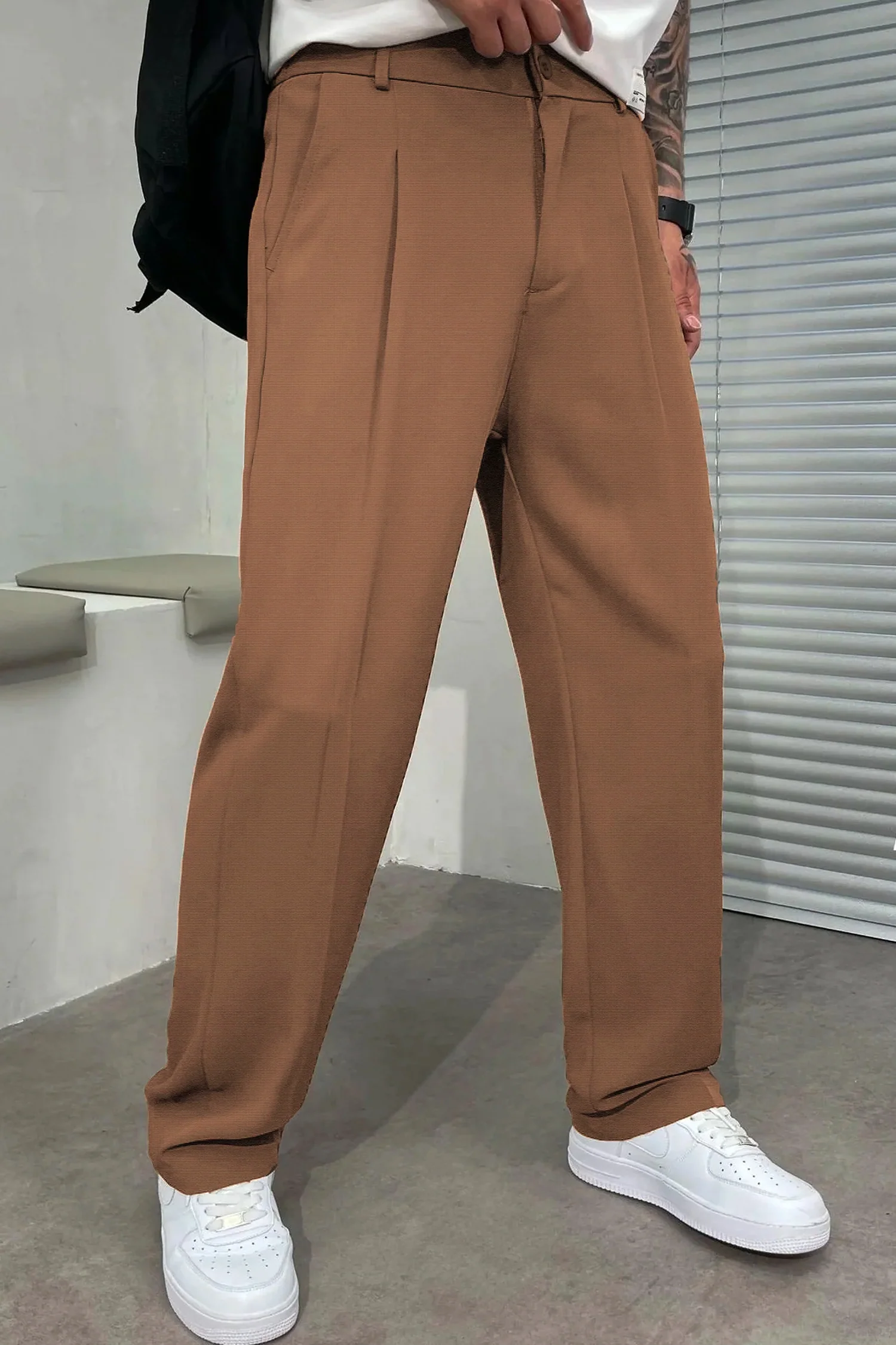 Single Plated Men's Cotton Pant - Image 6