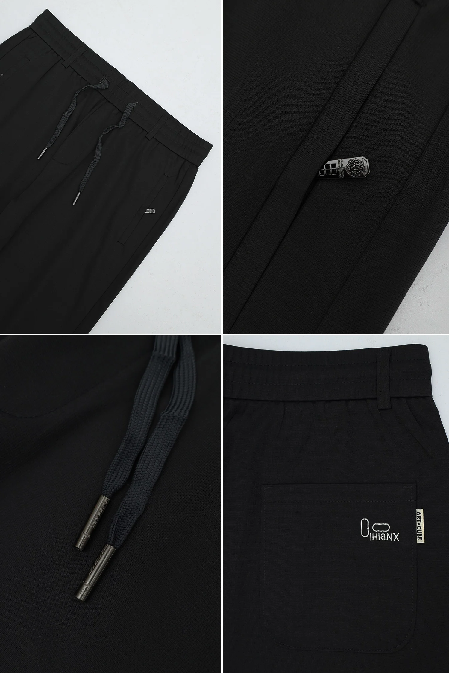 Men's All-Day Comfort Imported Slim-Fit Trouser In Black - Image 4