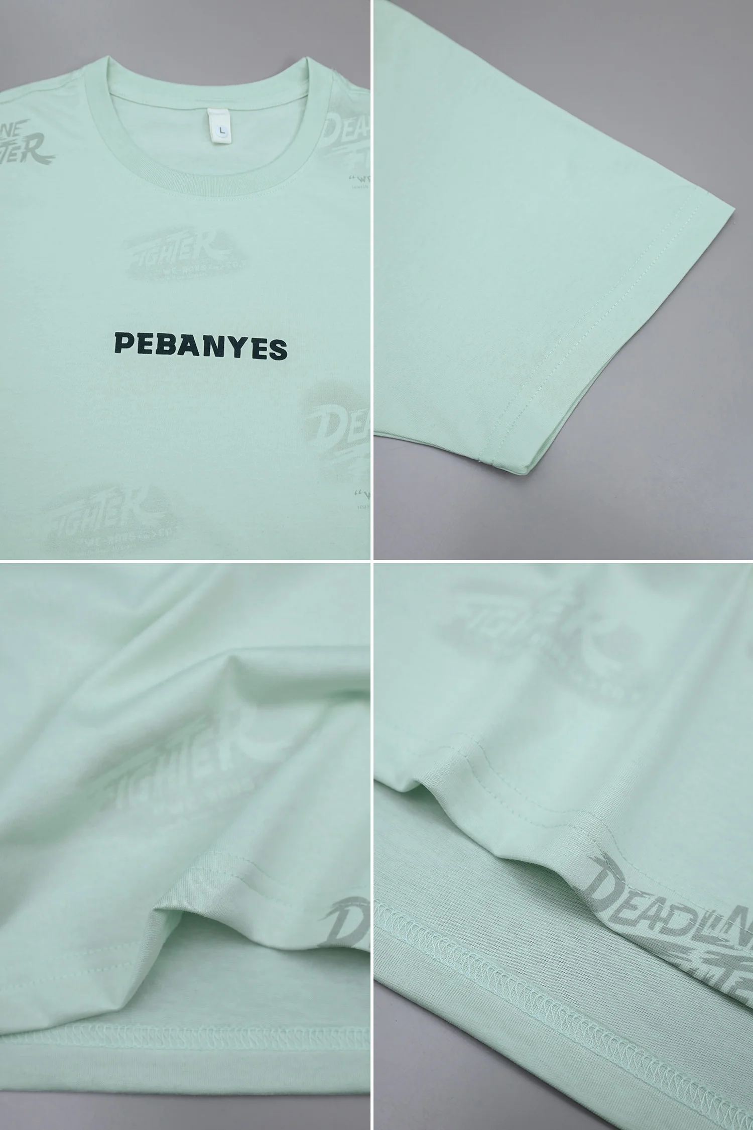 Mens Calm Fit Round Neck T-shirt* - Image 3