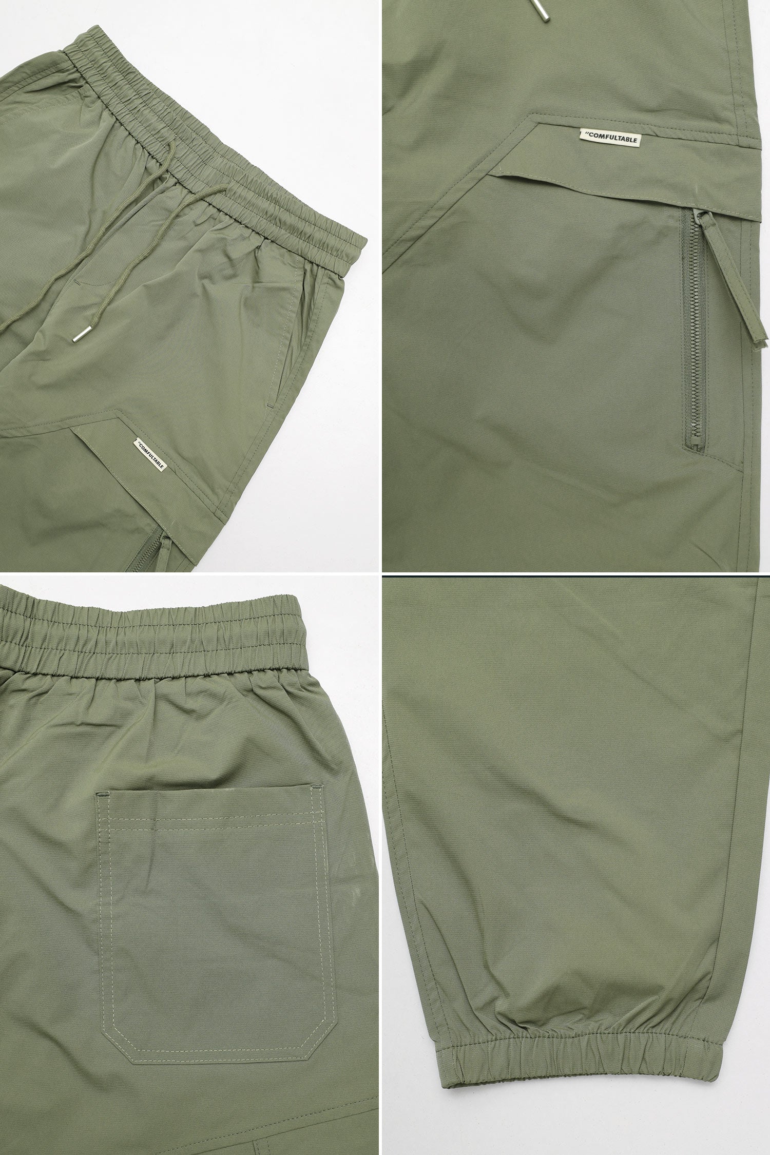 Men's Zipper Pockets Style Cargo Trouser - Image 16