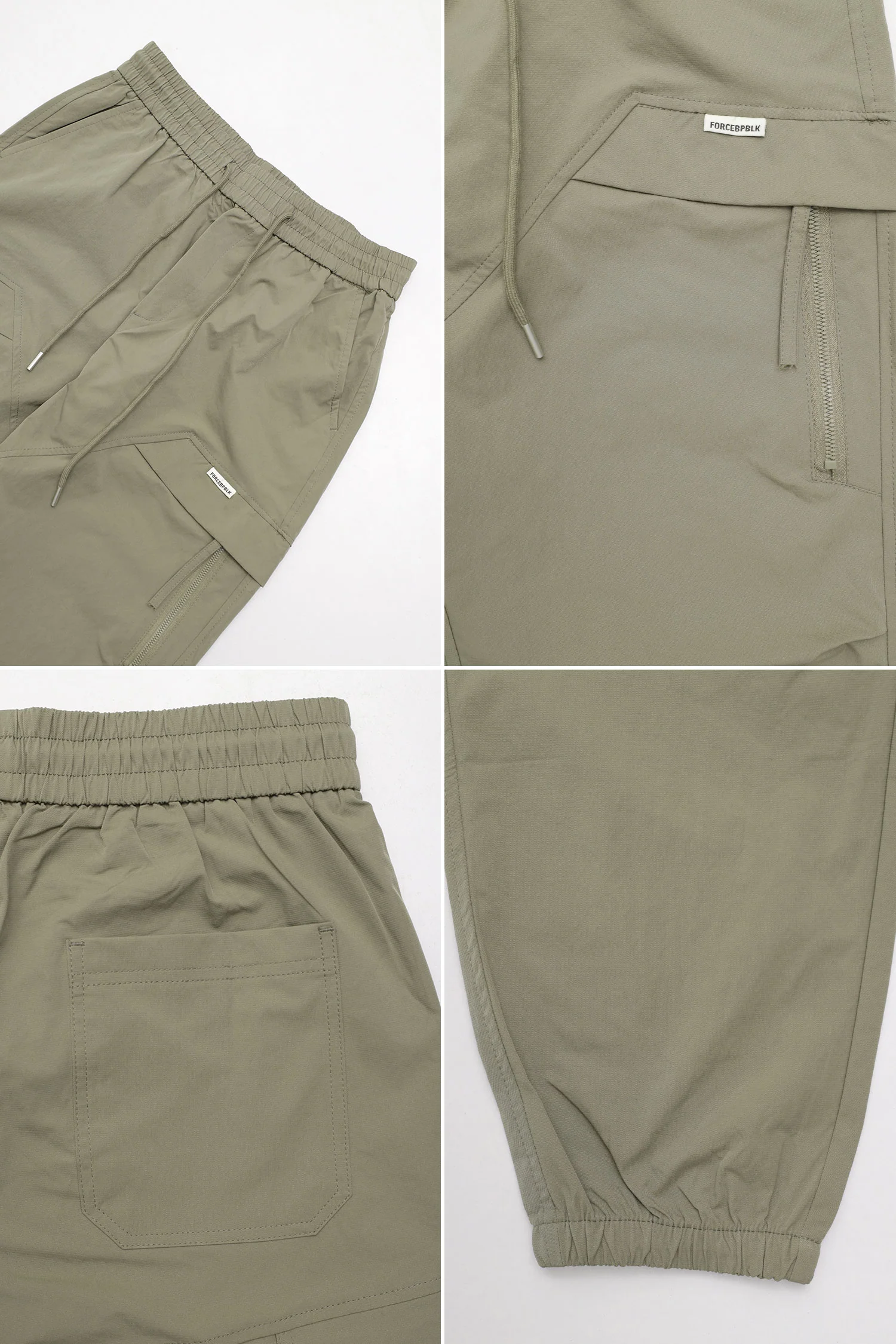 Men's Zipper Pockets Style Cargo Trouser - Image 4