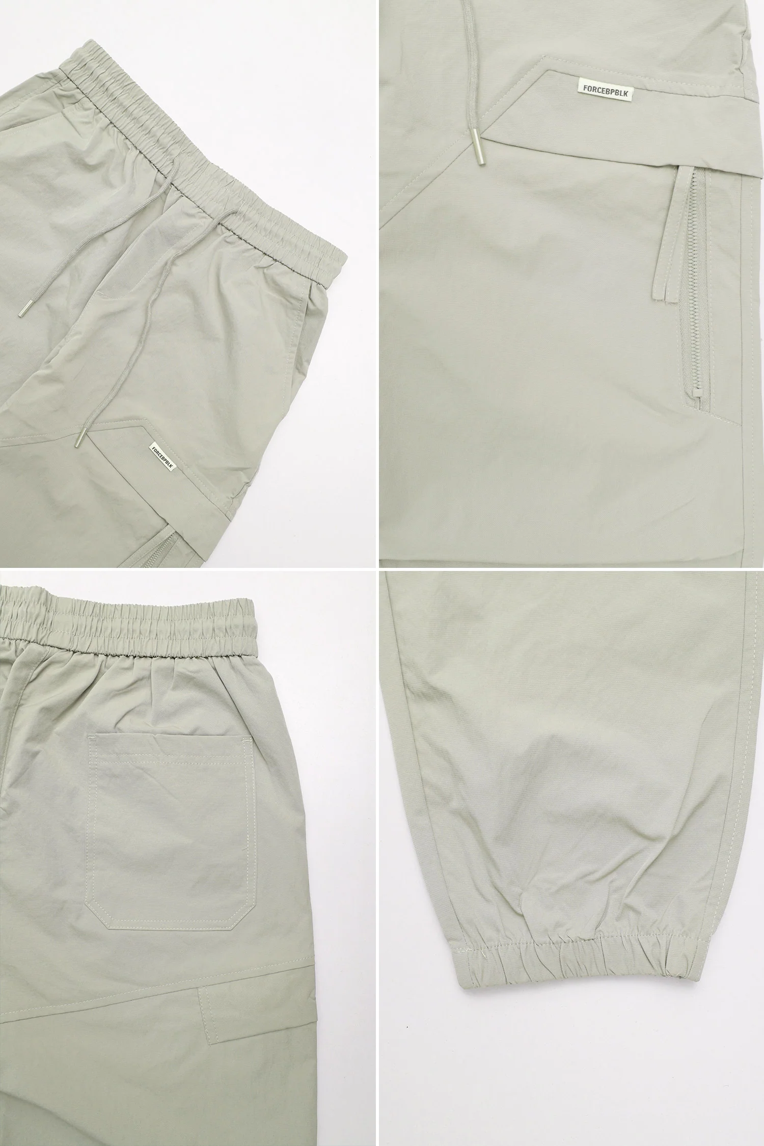 Men's Zipper Pockets Style Cargo Trouser - Image 8