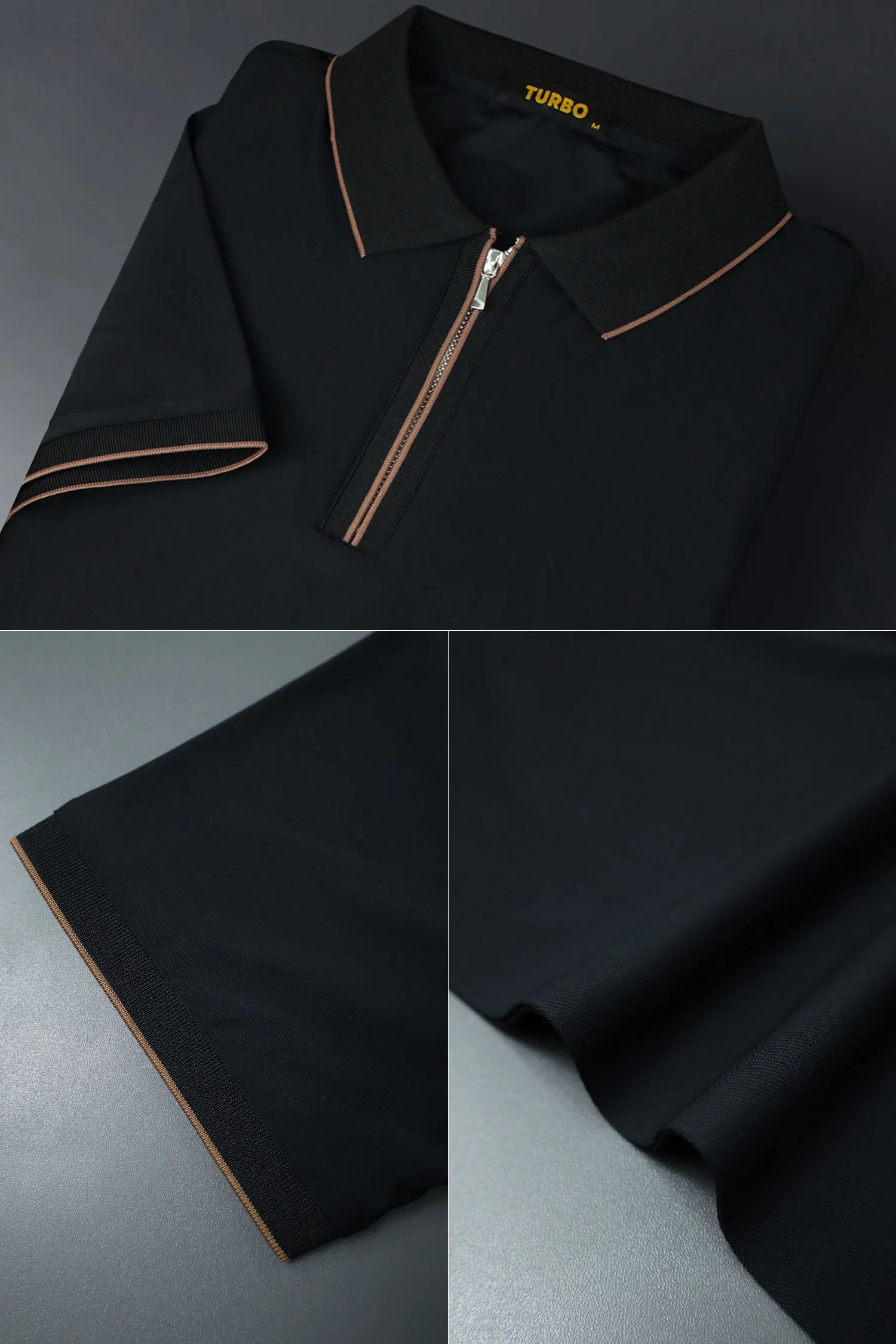 Men's Elevated Style Silk Polo T-Shirt* - Image 8