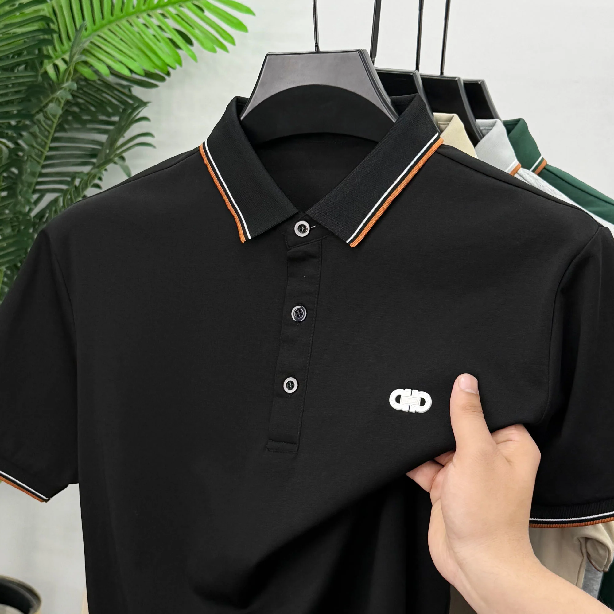 Men's Iconic Comfort Polo T-Shirt - Image 7
