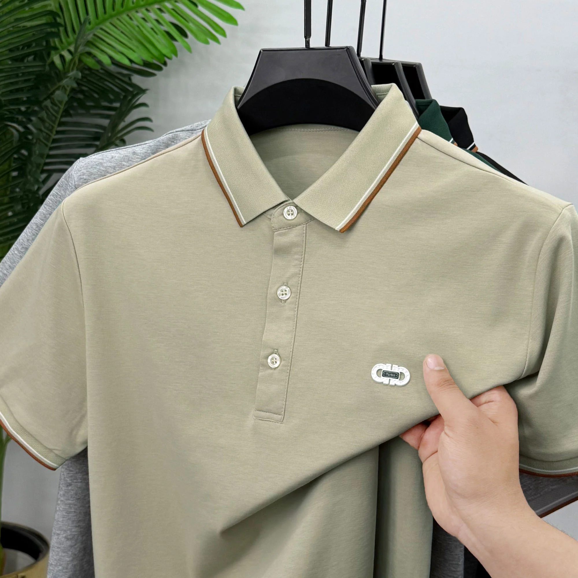 Men's Iconic Comfort Polo T-Shirt - Image 10