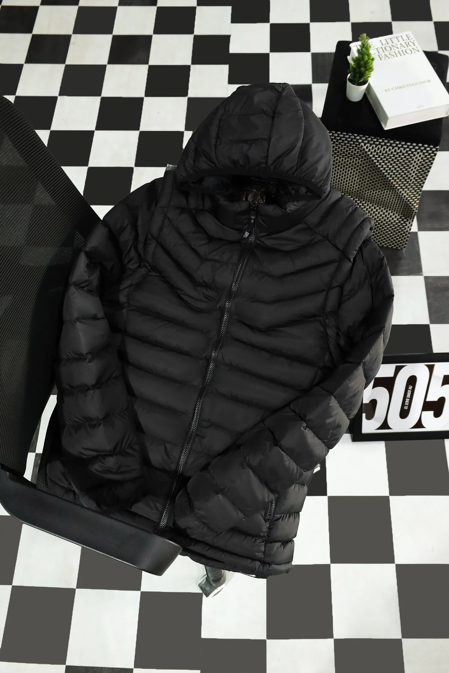 Men's Removable Arm Imported Puffer Jacket - Image 8