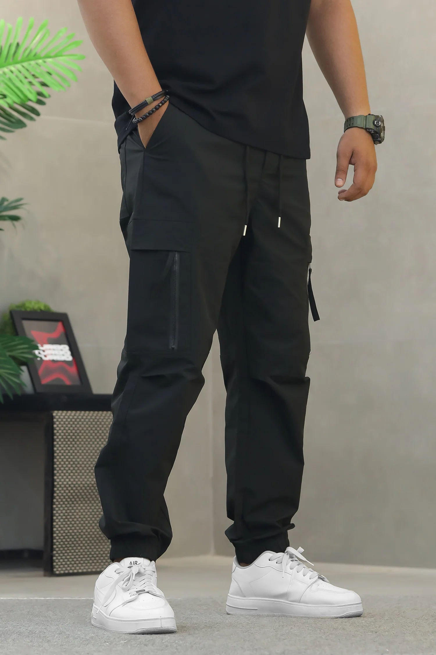 Men's Lightweight Multiple-Pockets Cargo Trouser - Image 11