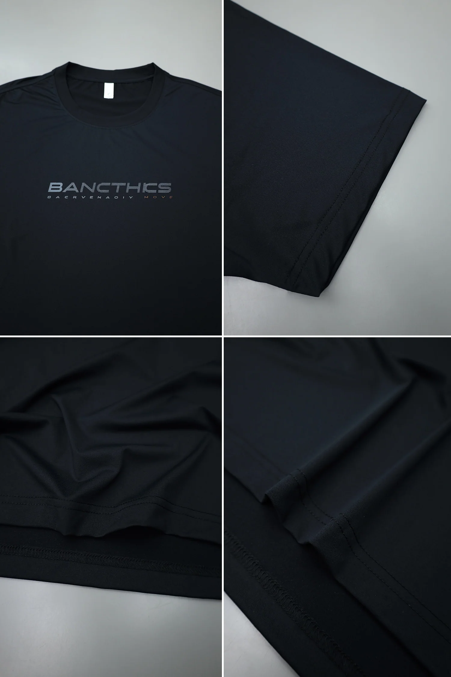 Mens Natural Fit Round Neck T-shirt - Image 3