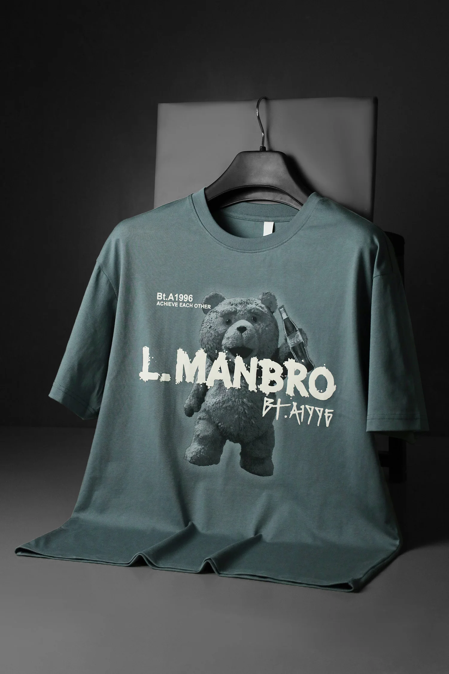 Mens Premium Printed Round Neck T-shirt - Image 11