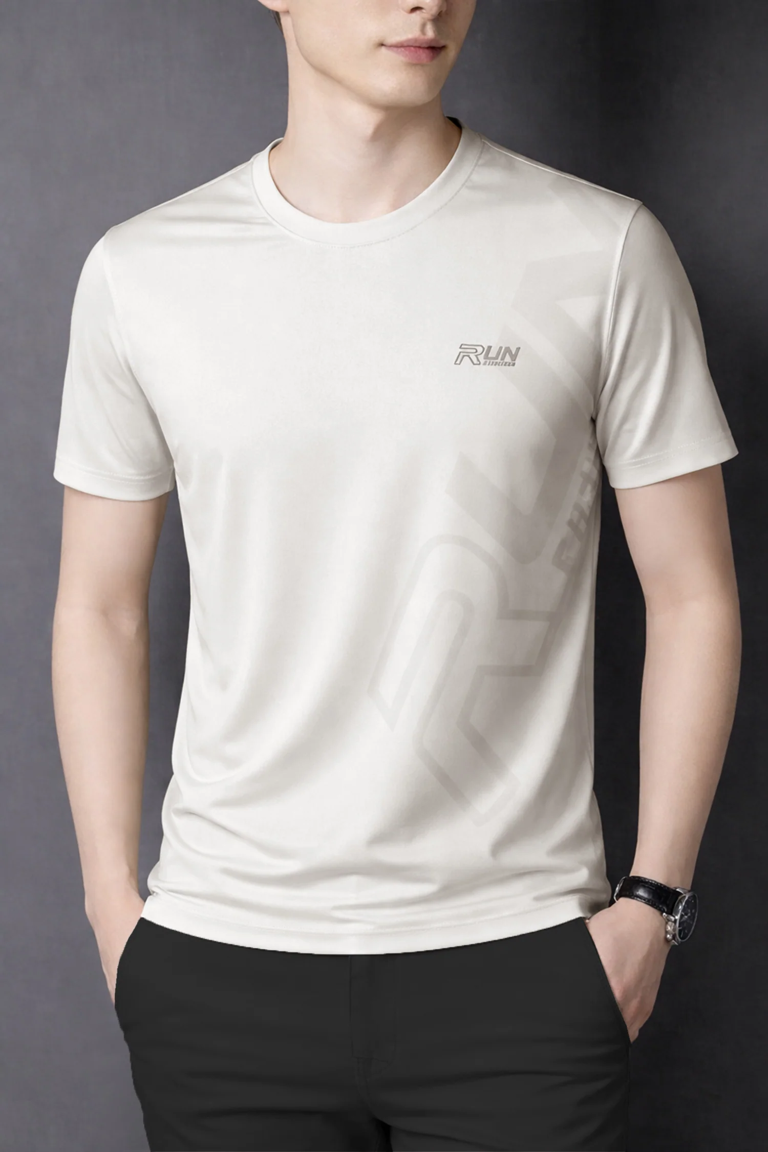 Mens Reliable Fit Round Neck T-shirt* - Image 7