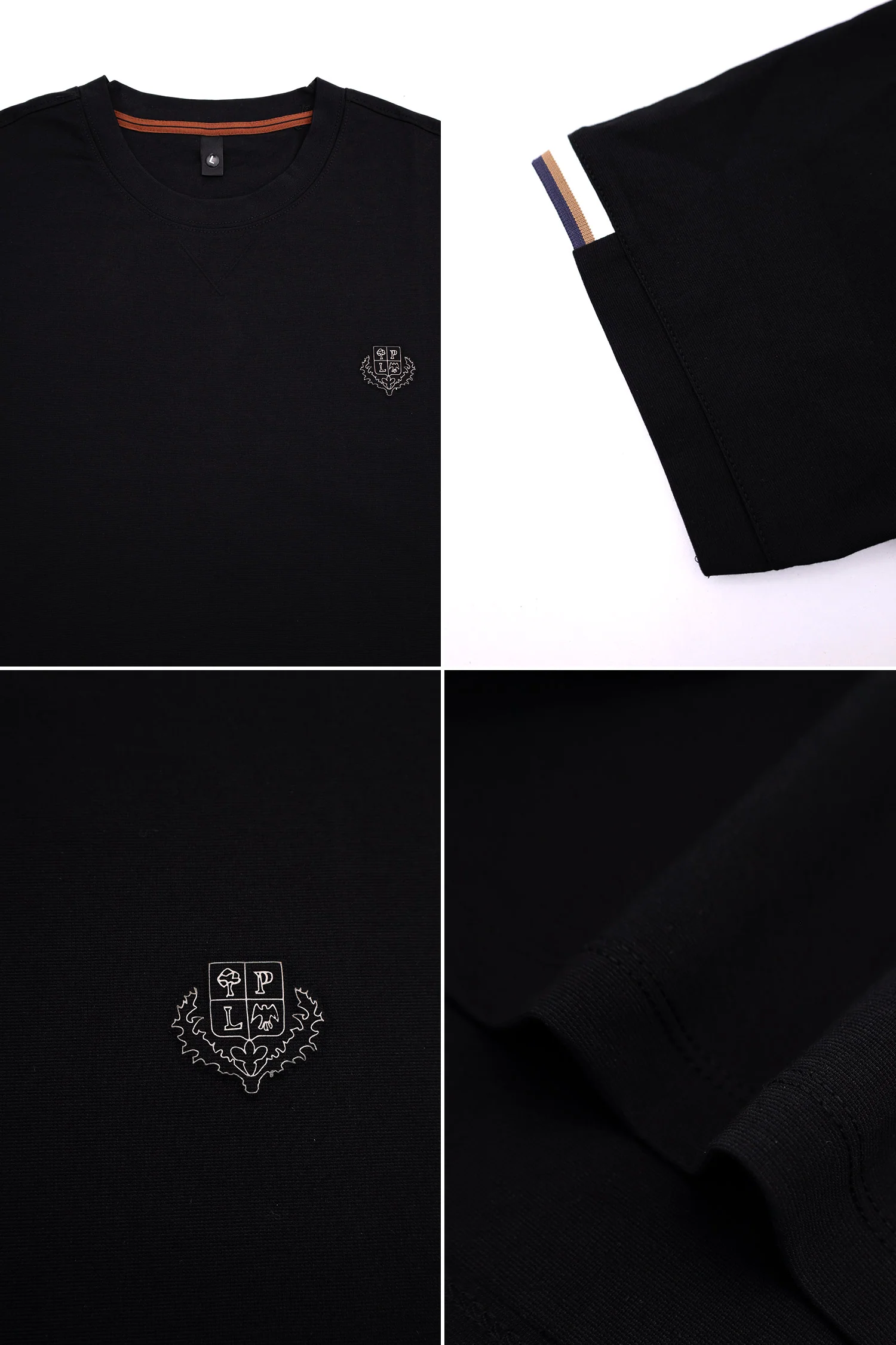 Men's Small Emblem On Chest T-Shirt - Image 12