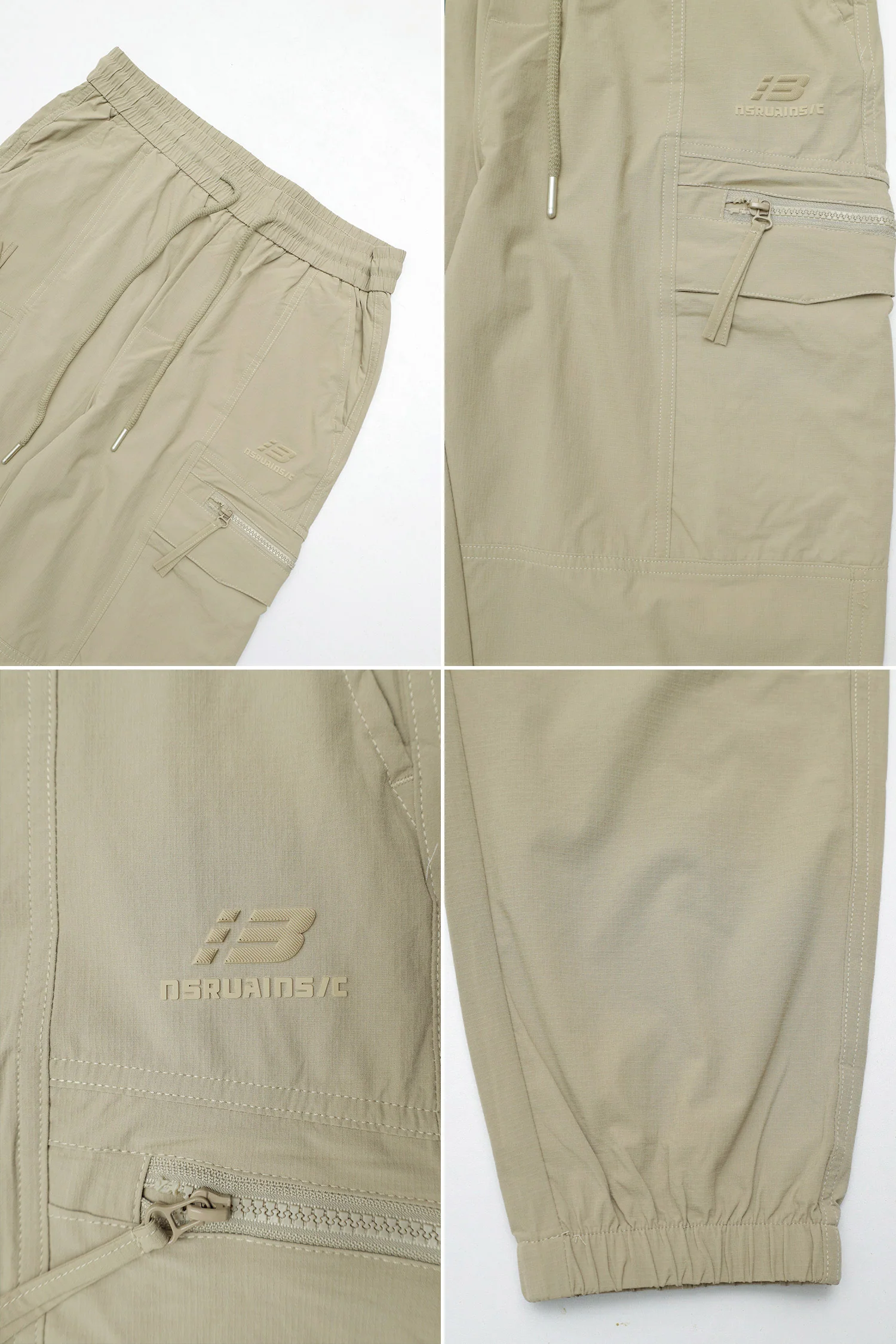 Men's Casual Convertible Pocket Cargo Trouser - Image 7