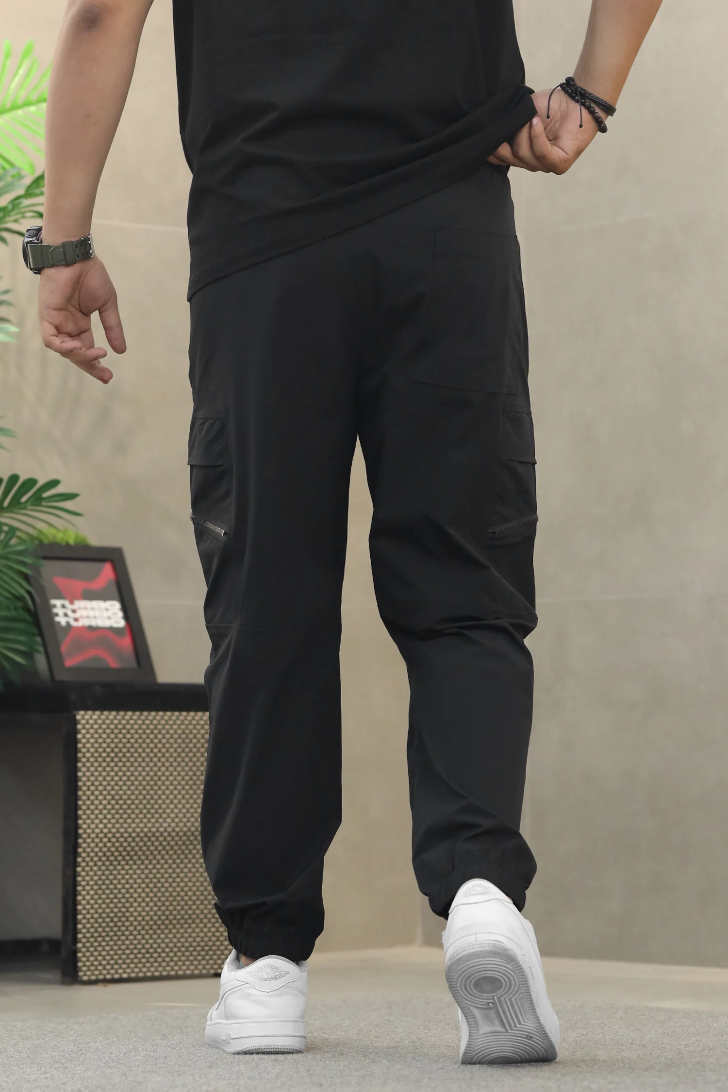Men's Street Style Multiple-Pockets Cargo Trouser - Image 12
