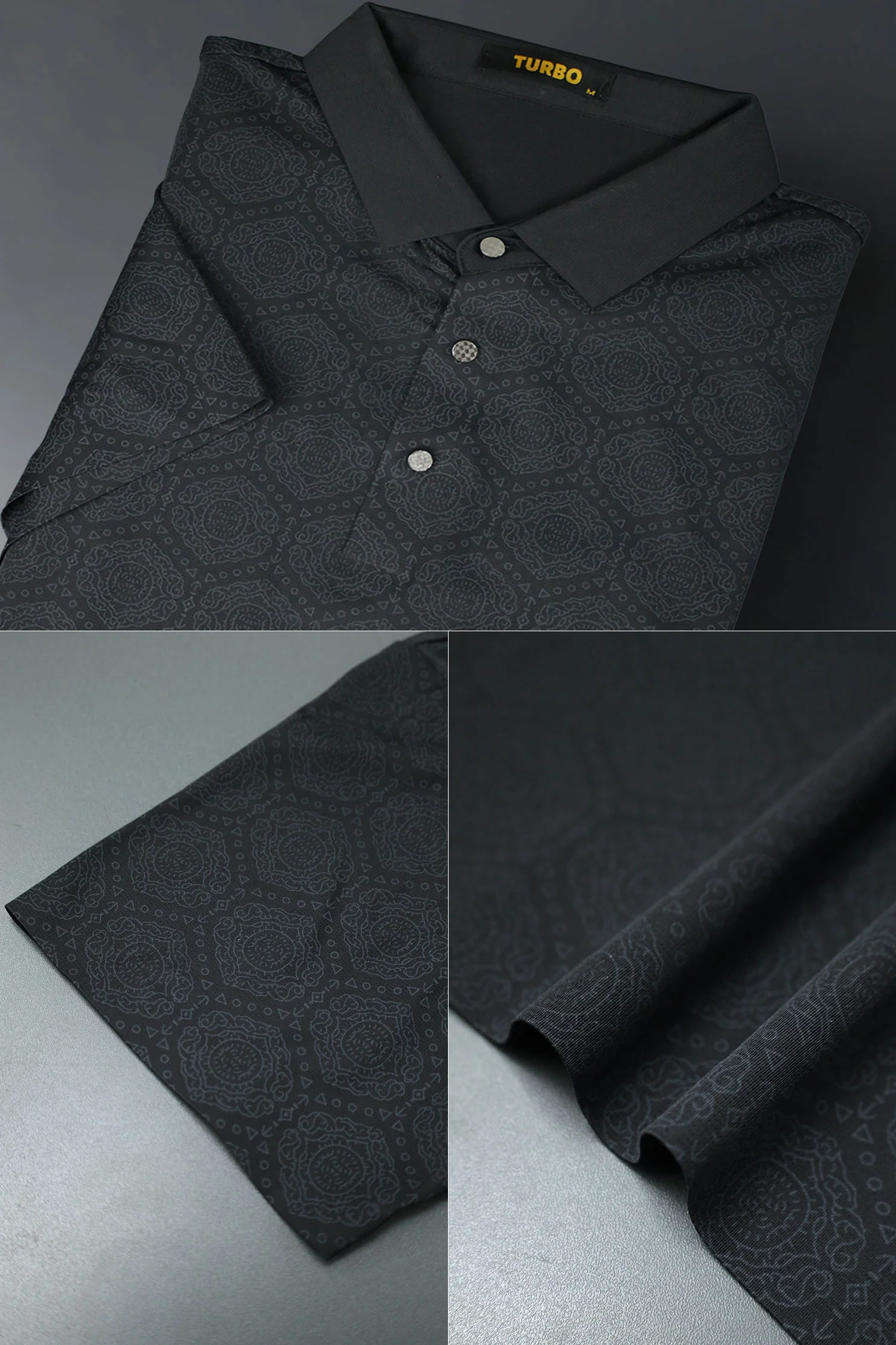 Men's Urban Essential Silk Polo T-Shirt* - Image 8